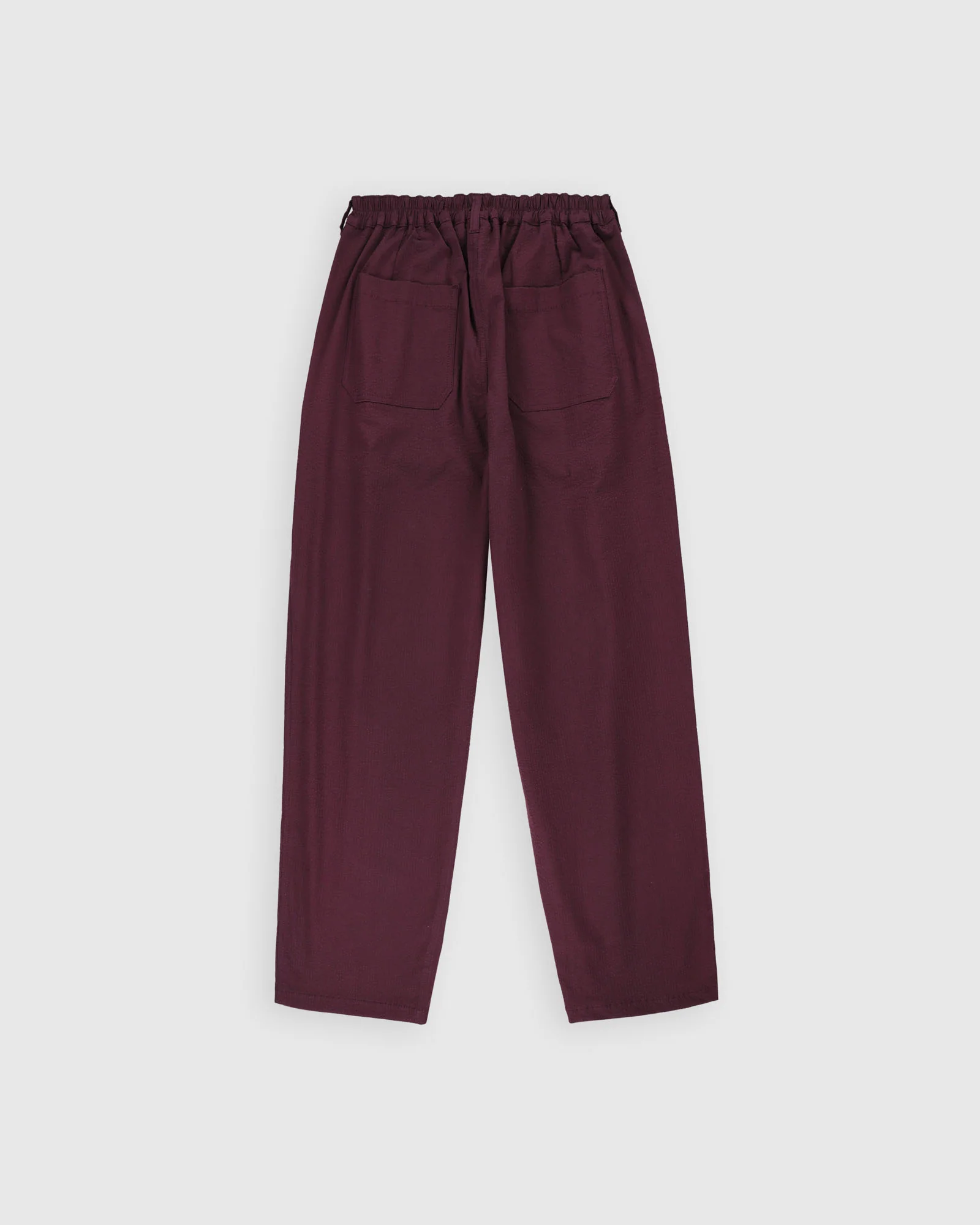Cosmic Pants - Seersucker - Burgundy - Image 6