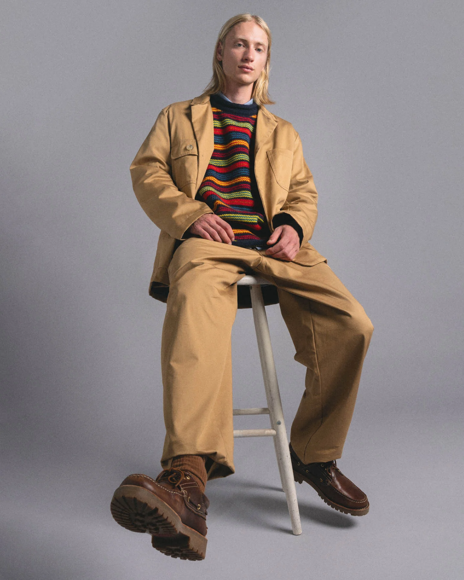 Cosmic Pants - Twill Fix - Cognac - Image 2