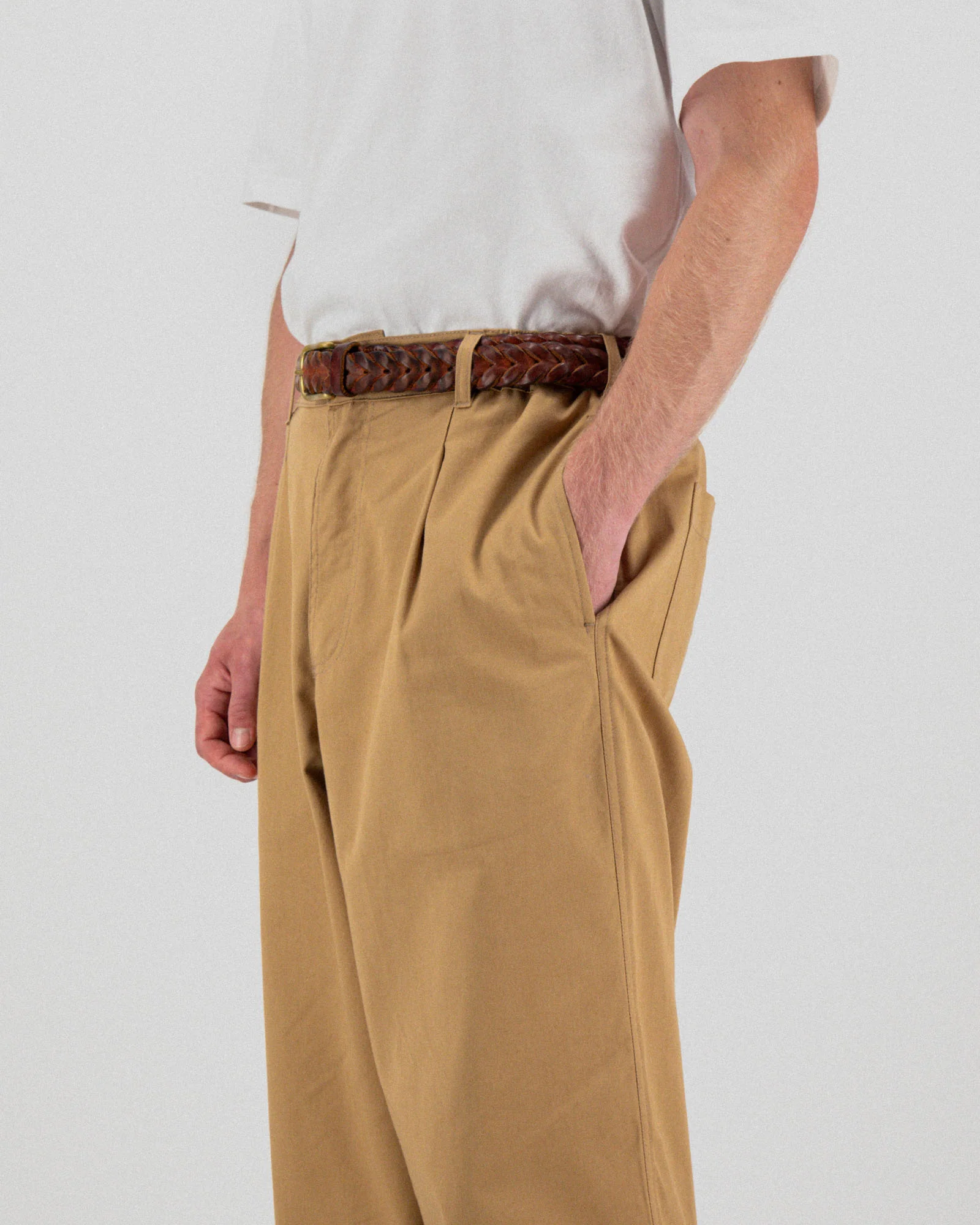 Cosmic Pants - Twill Fix - Cognac - Image 4