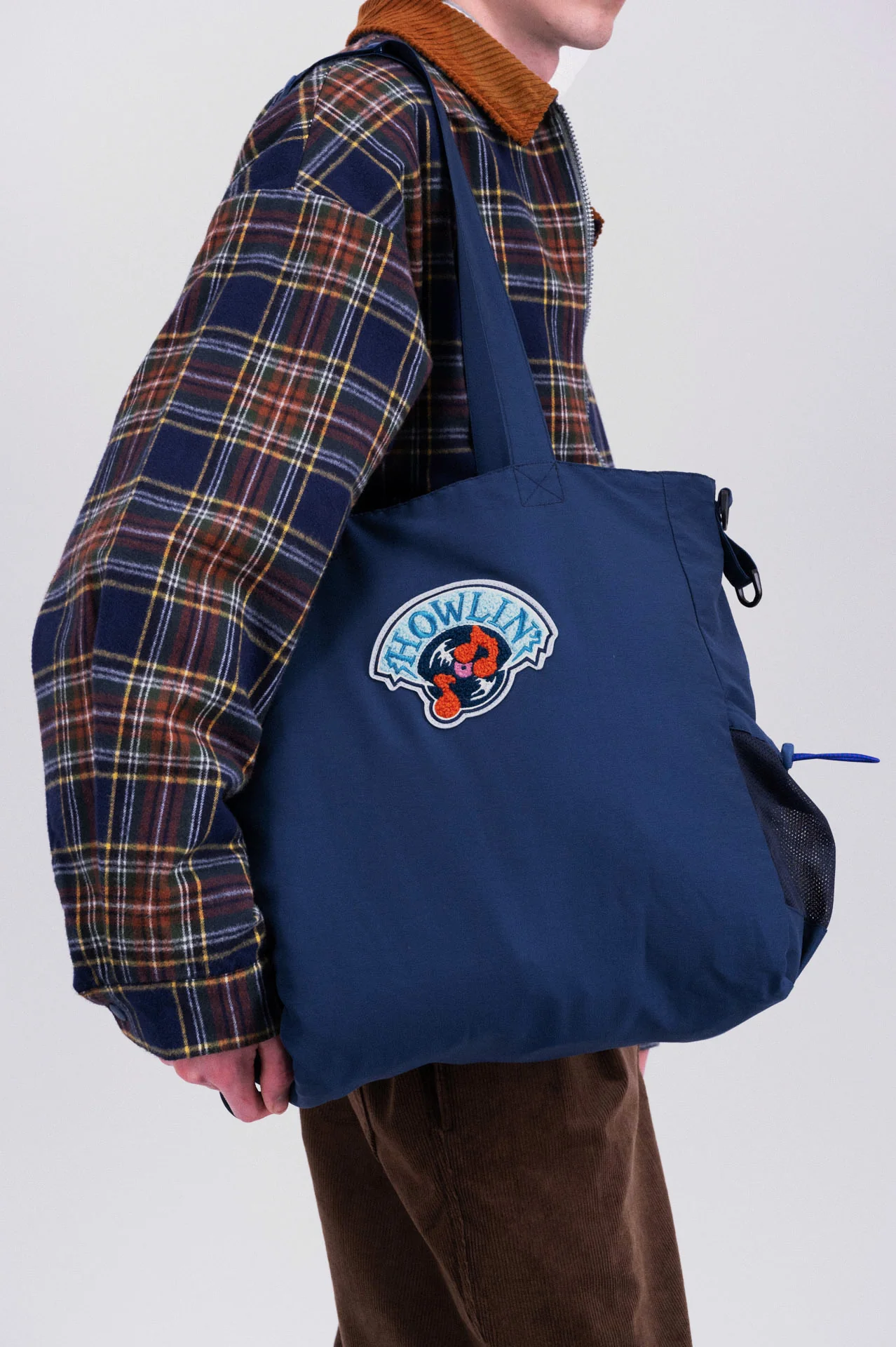 Cosmic Record Bag - Nylon - Blue - Image 4