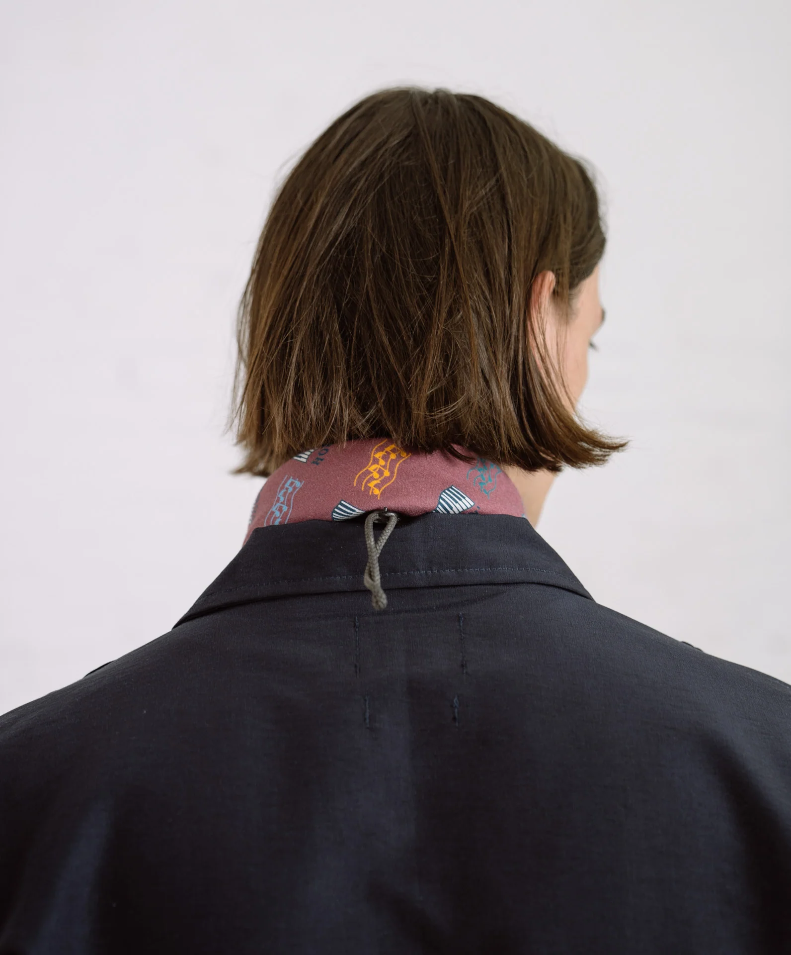 Cosmic Safari Shirt - Navy Water Repellent Nylon - Image 4