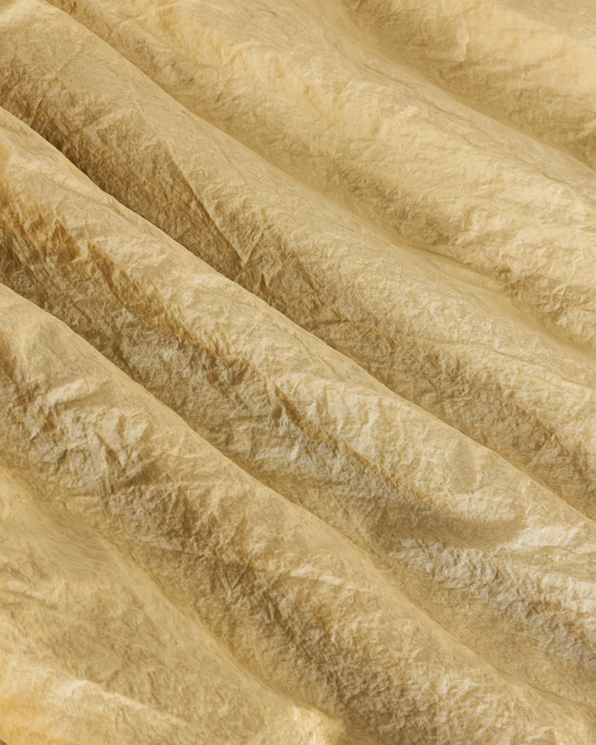 Cosmic Skirt - Grungy Japanese Nylon Twill - Yellow (Women) - Image 3