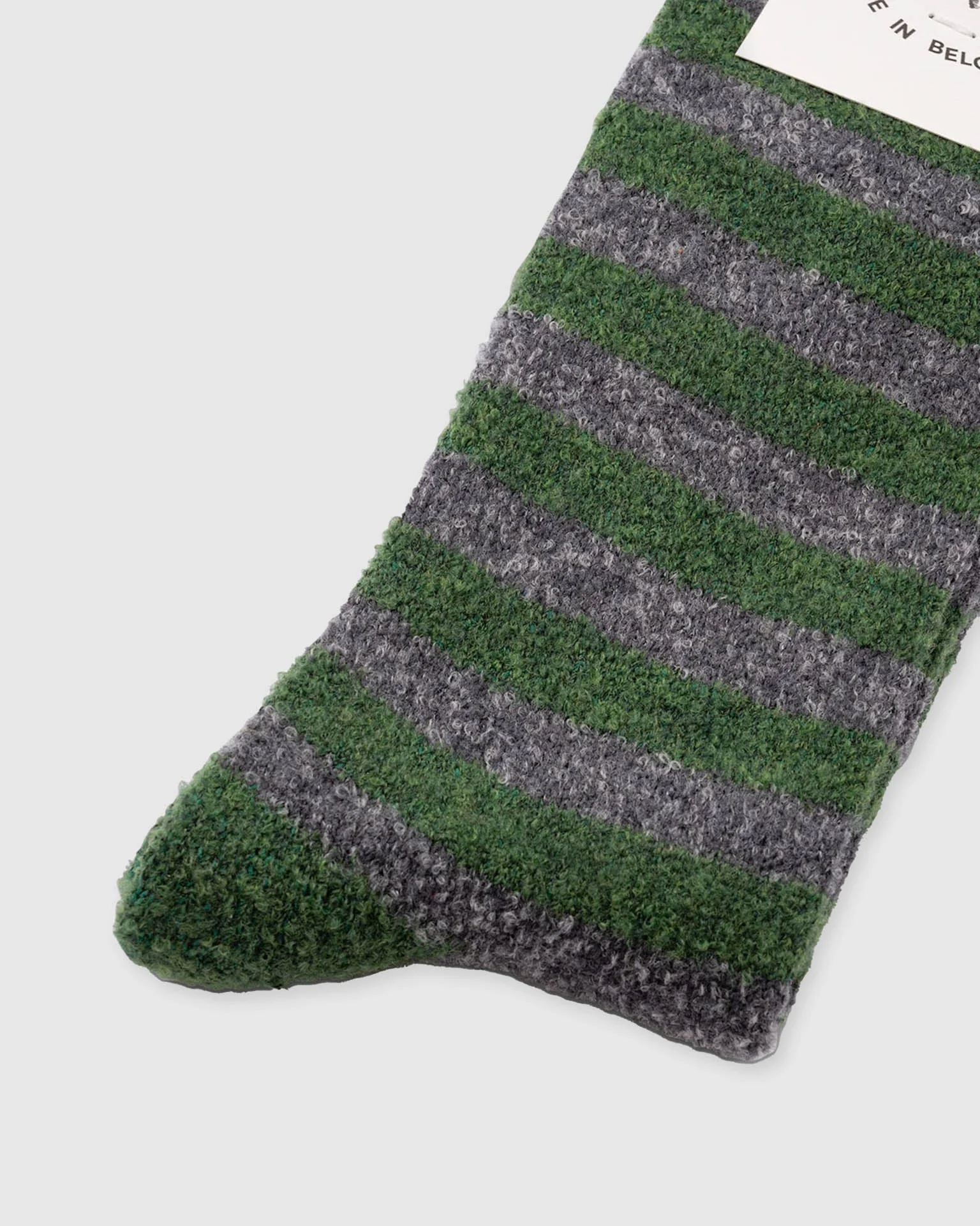 Cosmonaut Socks - Dark Grey / Green - Image 2