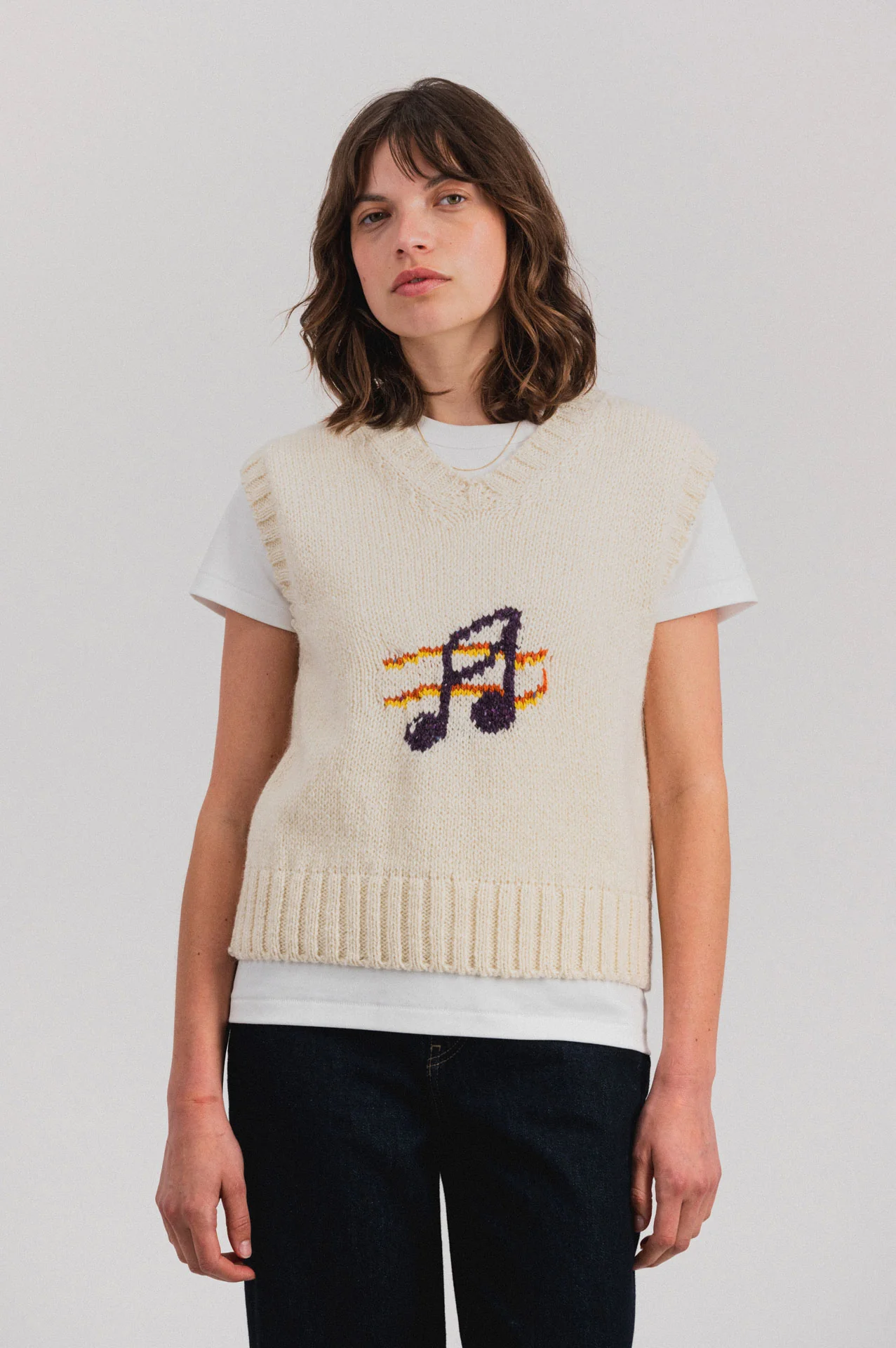 Down by the Disco - Ecru (Women) - Image 2