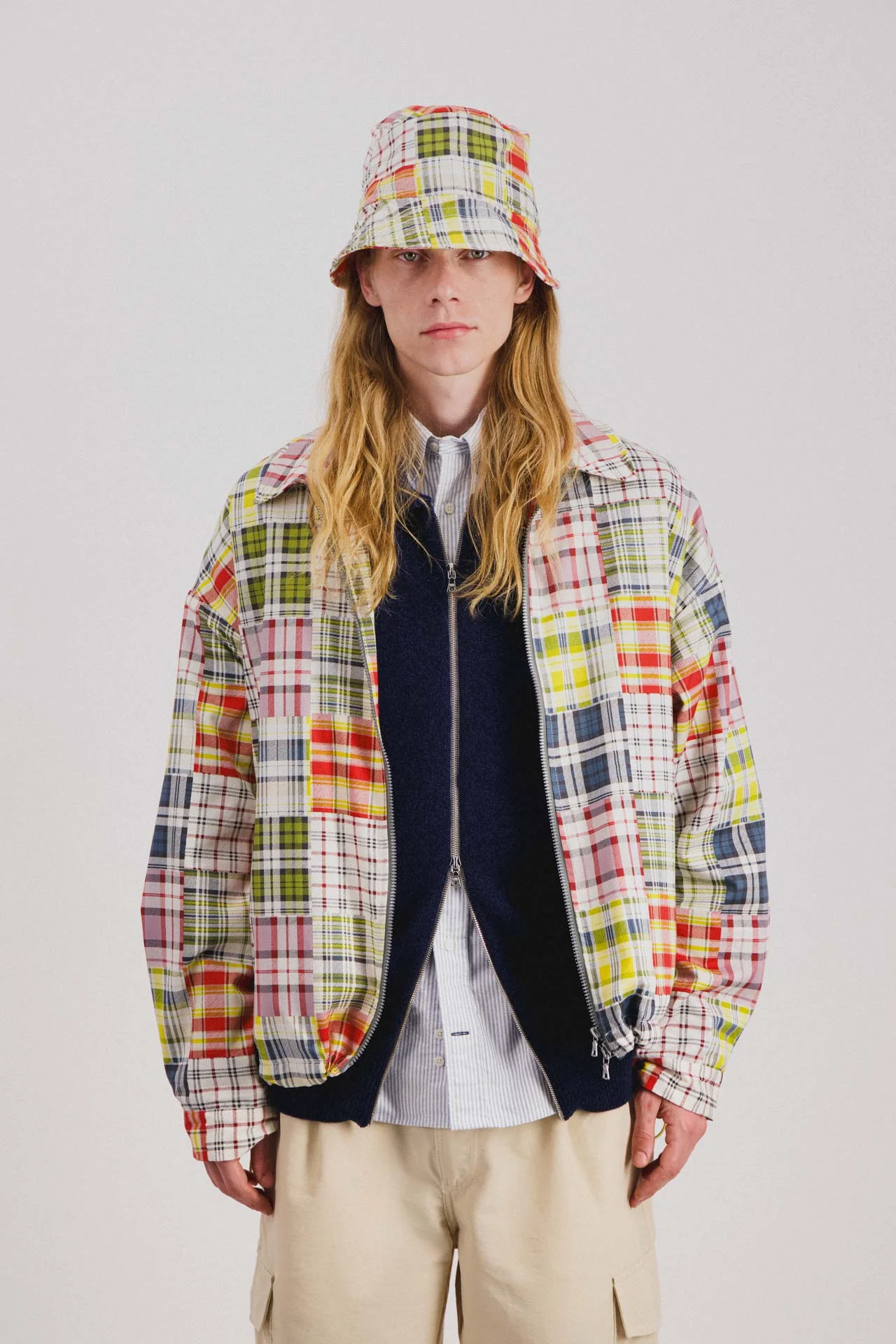 Dream On Dreamer Hat - Fantasy - Tropical Madras Mix - Image 2