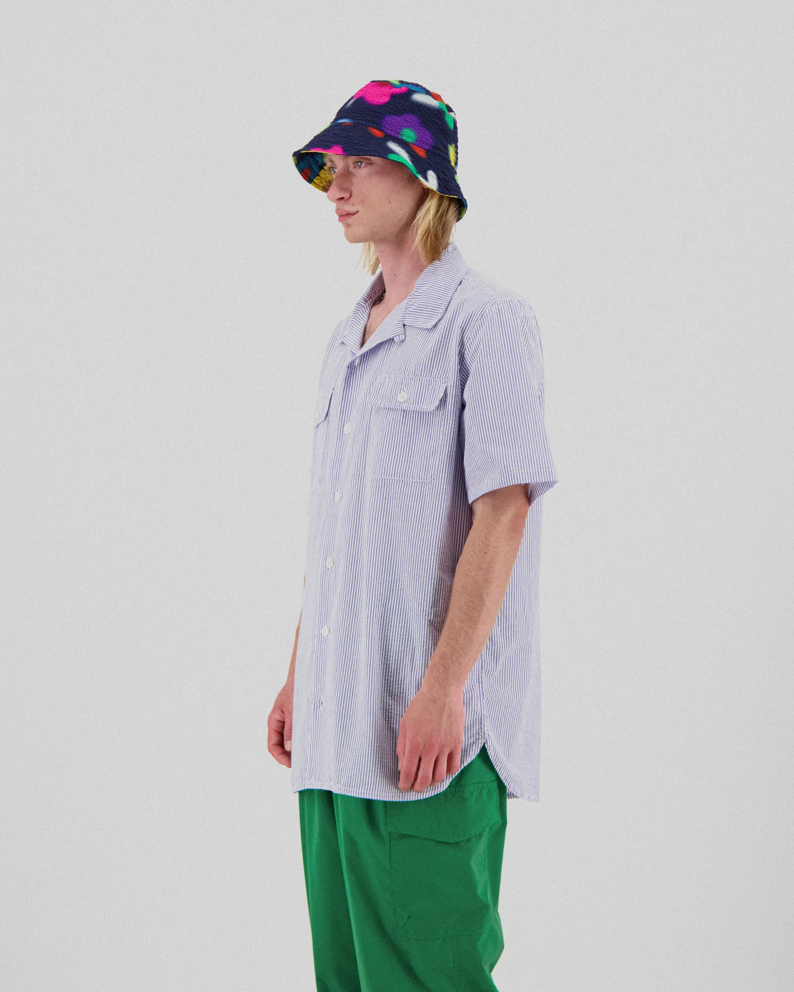 Dream On Dreamer Hat - Trippy Flowers - Space - Image 3