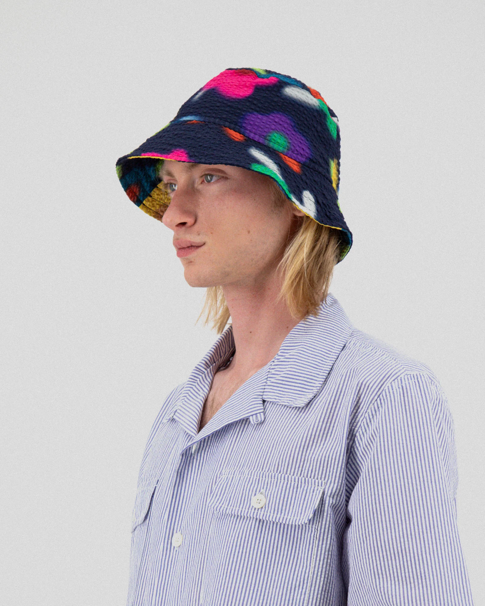 Dream On Dreamer Hat - Trippy Flowers - Space - Image 4