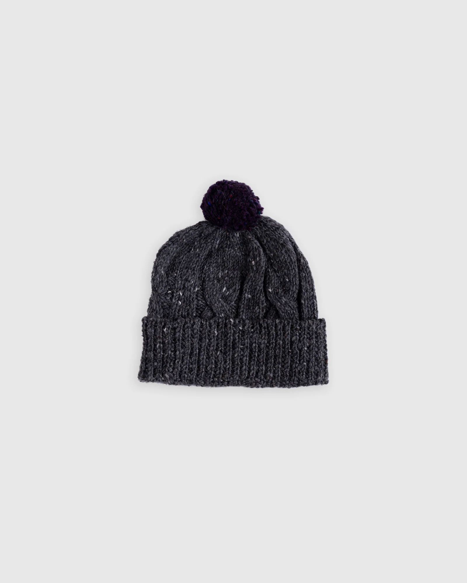 Fat Albert Hat - Charcoal/Purple