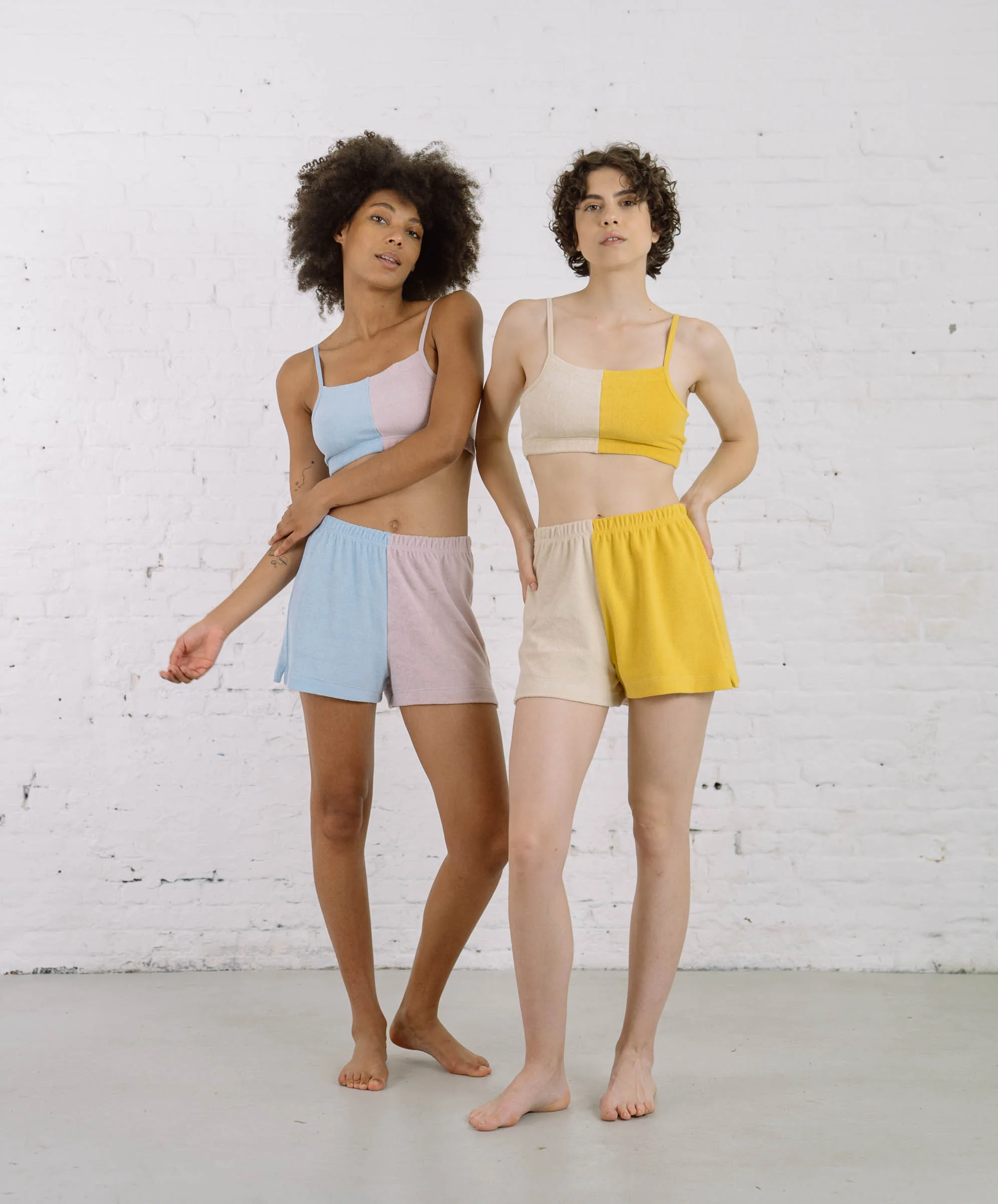 Flaming Grooves Shorts - Cloud Pink (Women) - Image 3