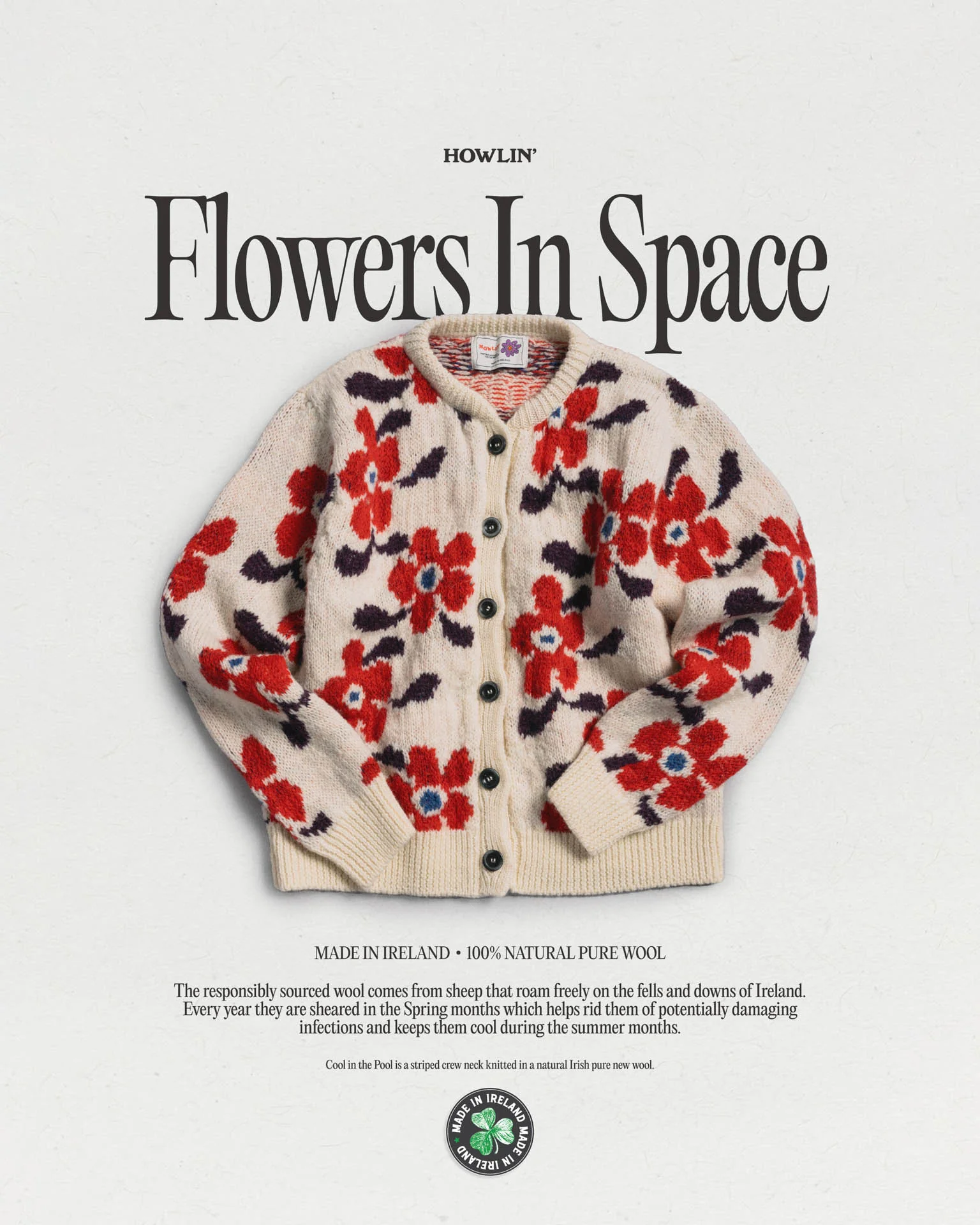 Flowers In Space - Cherry (Women) - Image 5