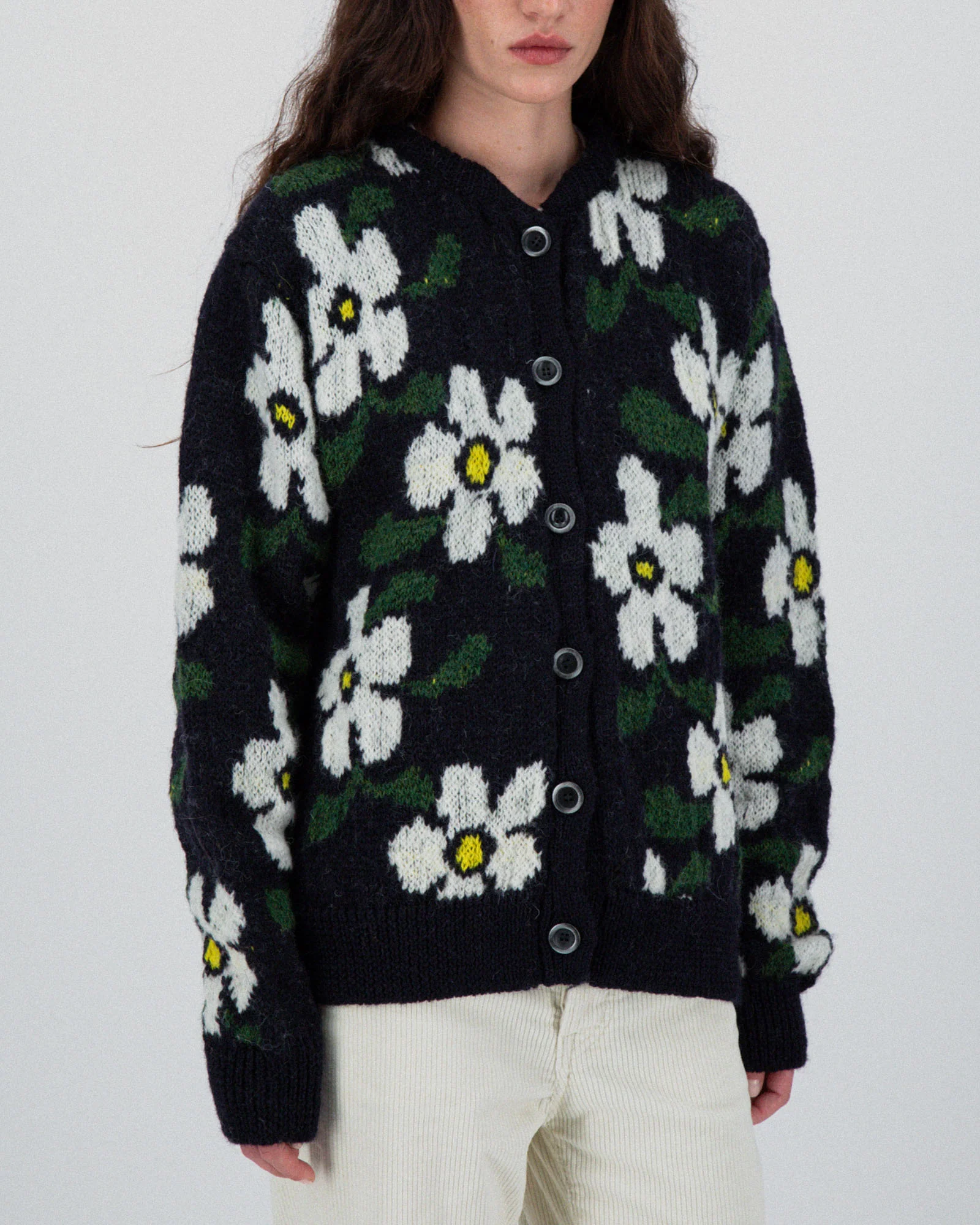 Flowers In Space - Navy (Women) - Image 6