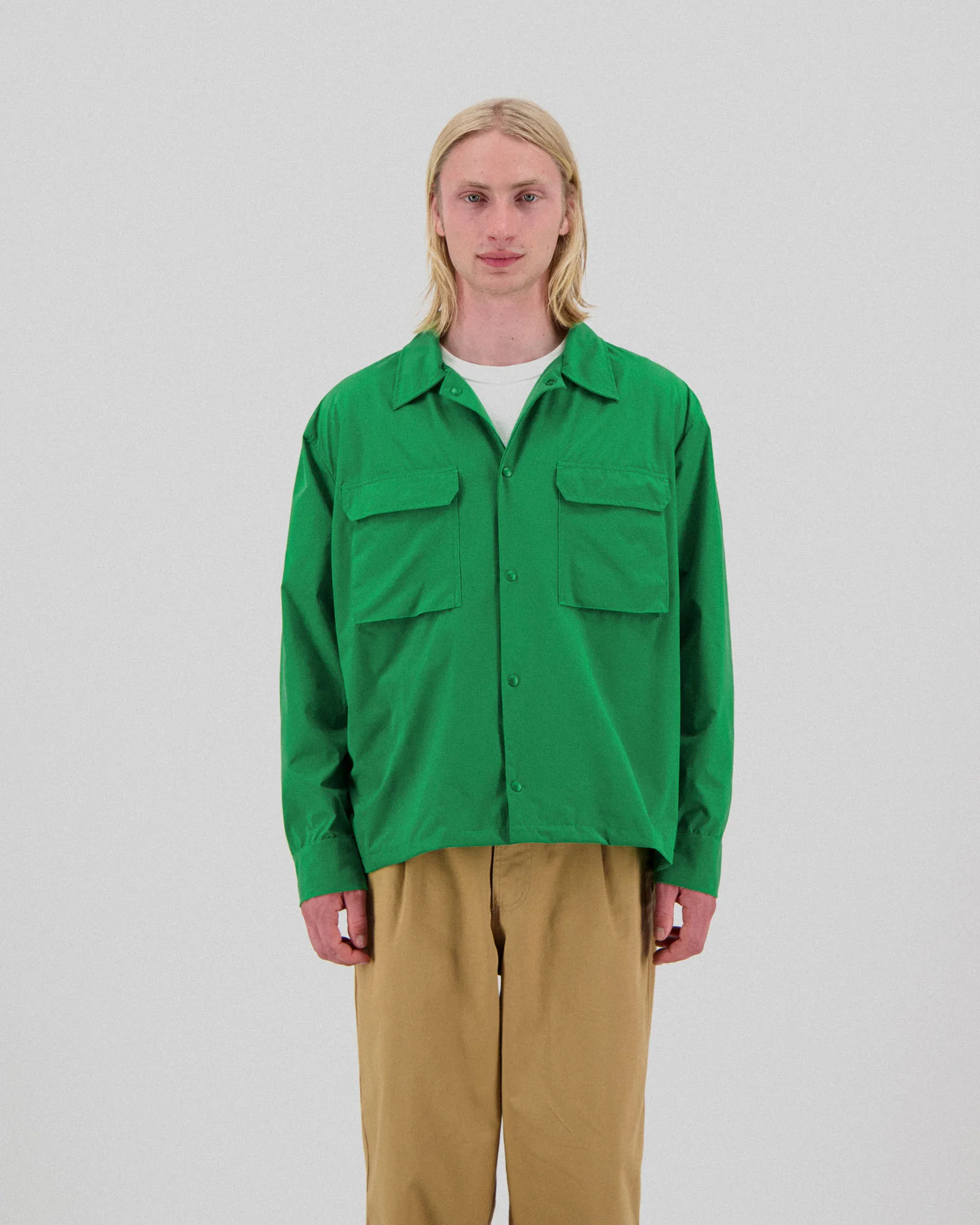 Hidden Shirt - Eco Taffeta - Space Green - Image 3