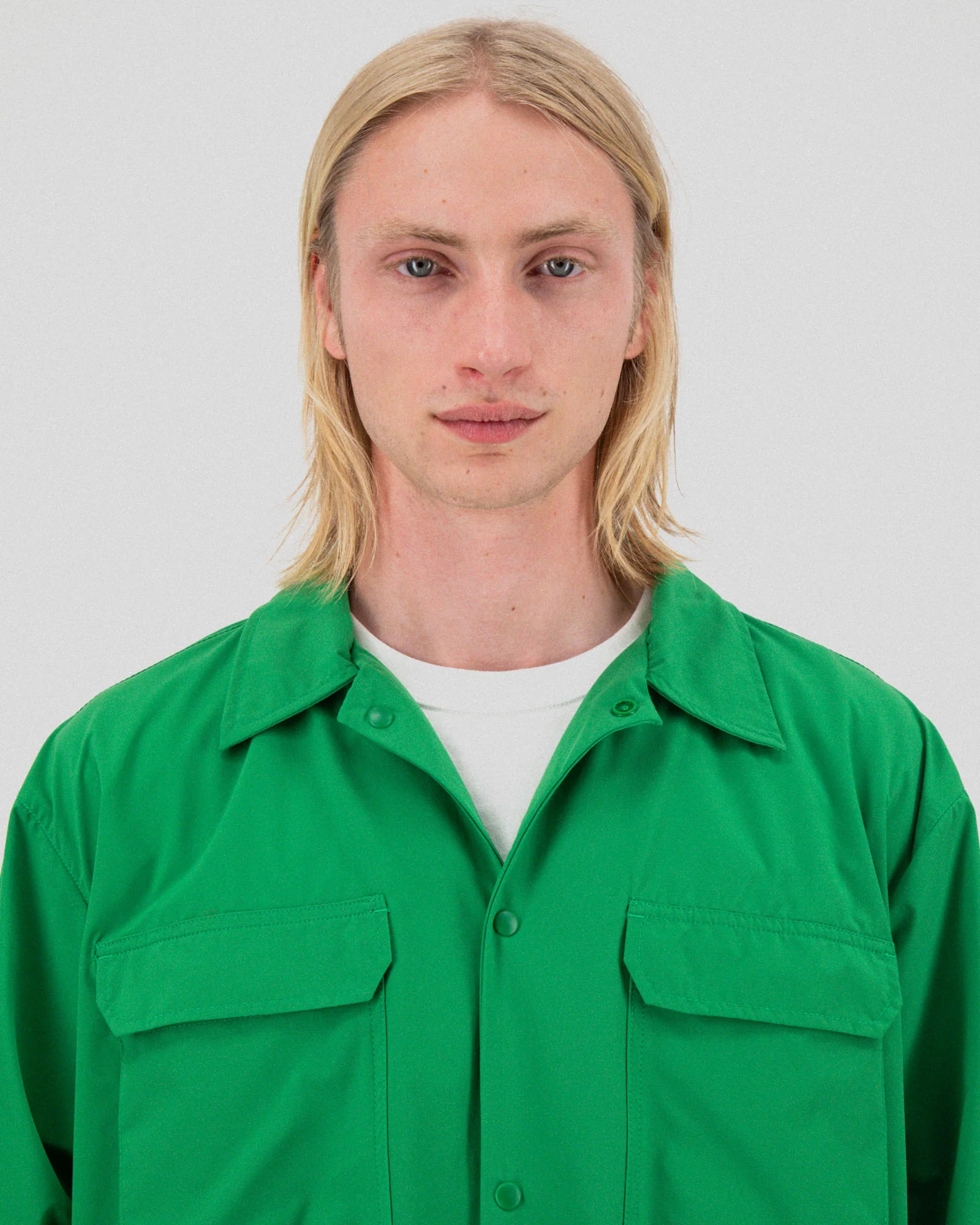 Hidden Shirt - Eco Taffeta - Space Green - Image 4