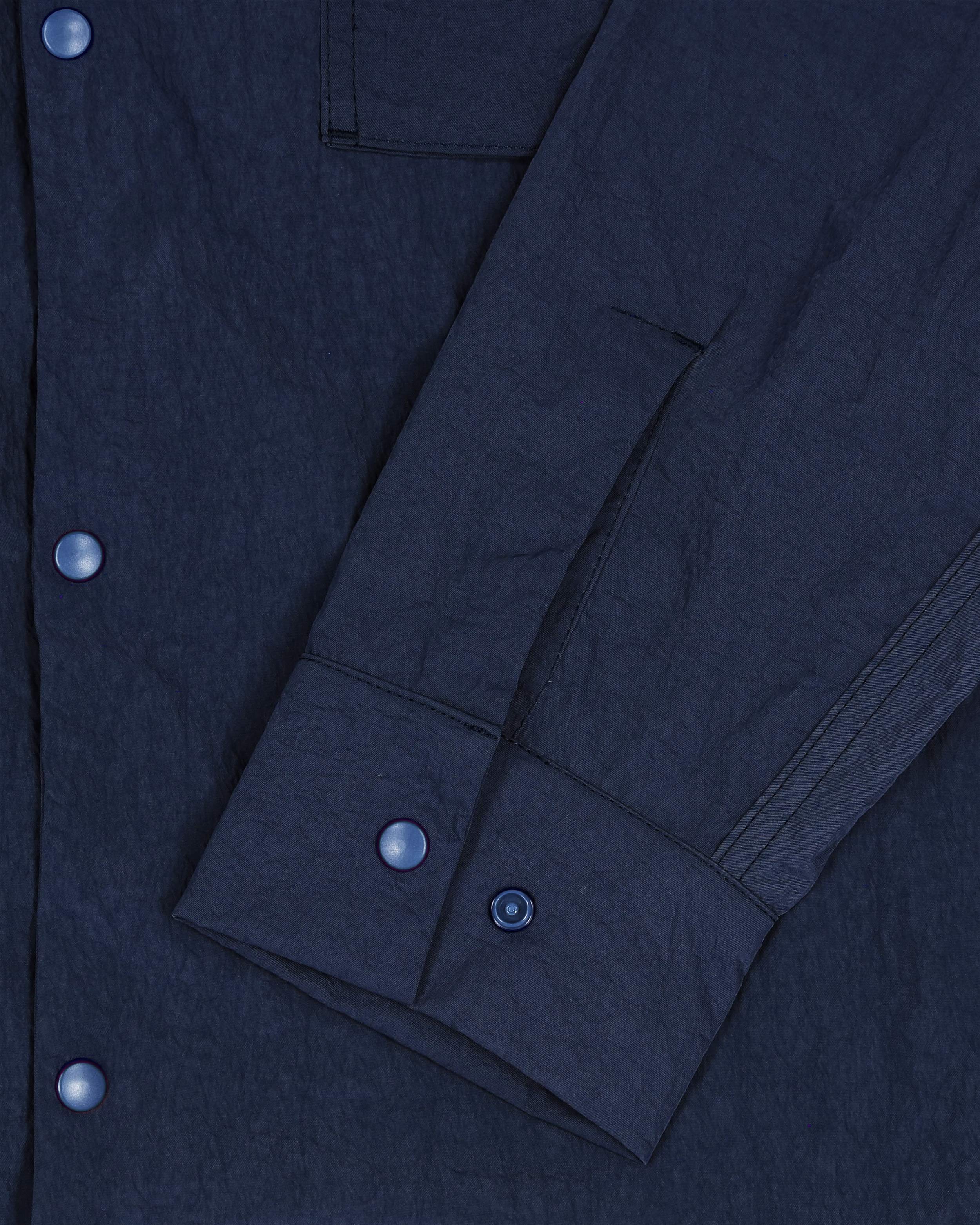 Hidden Shirt - Grungy Japanese Nylon Twill - Deep Navy - Image 2