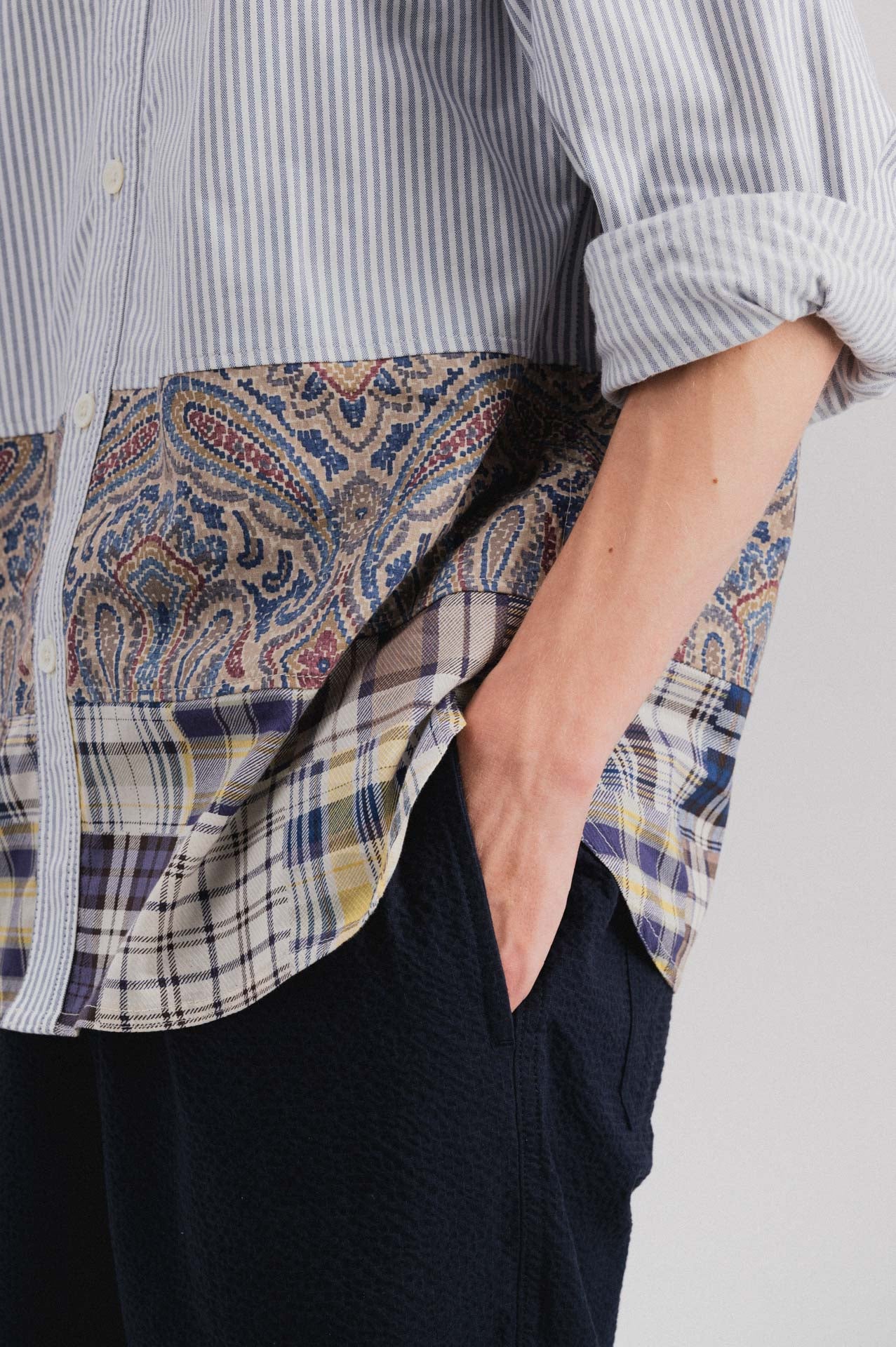 Highlife Shirt - Stripe Mix - Image 5