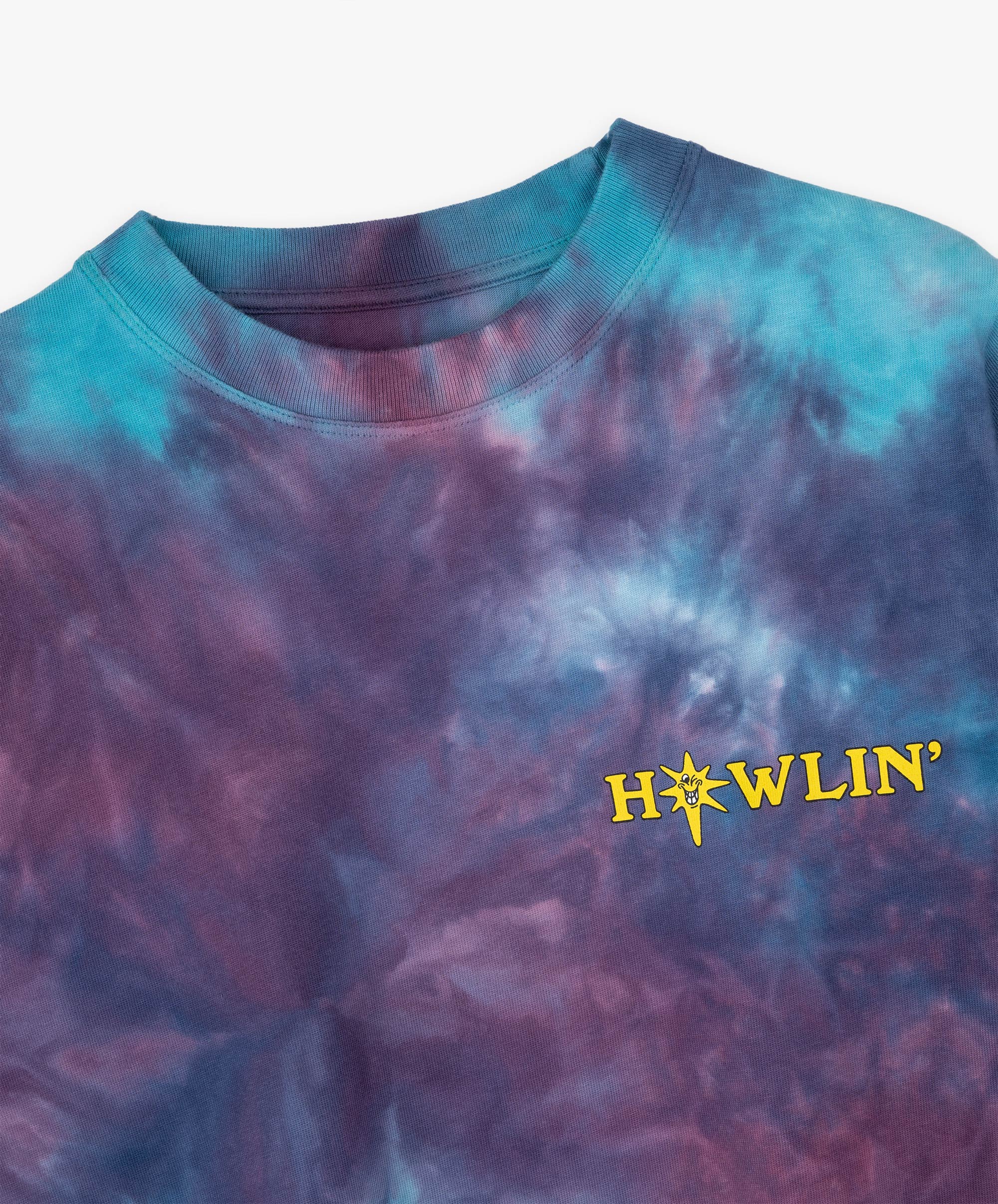 Howlin' Tie Dye T-shirt - Short Sleeve - Night Mix (Women) - Image 3