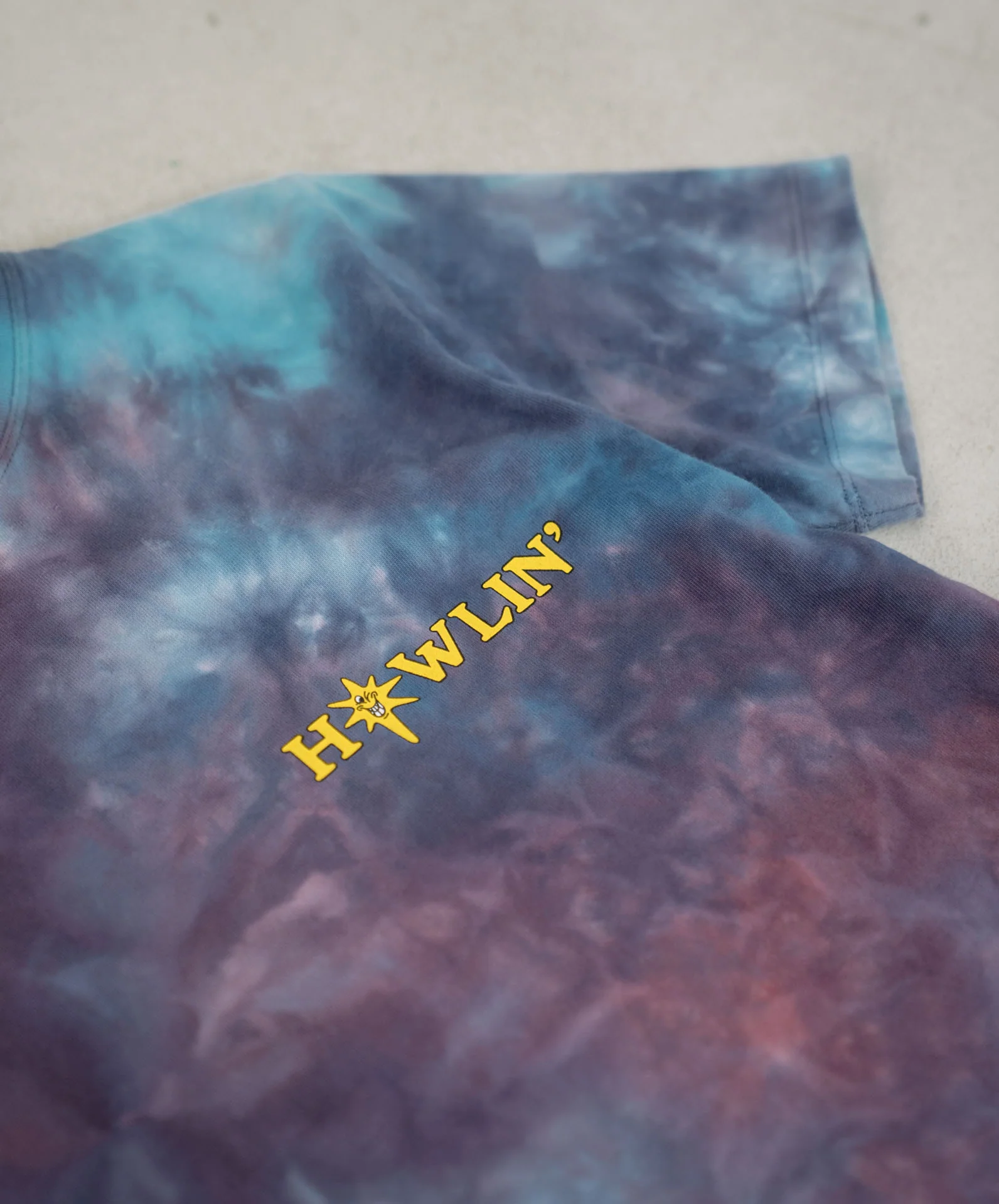Howlin' Tie Dye T-shirt - Short Sleeve - Night Mix (Women) - Image 4