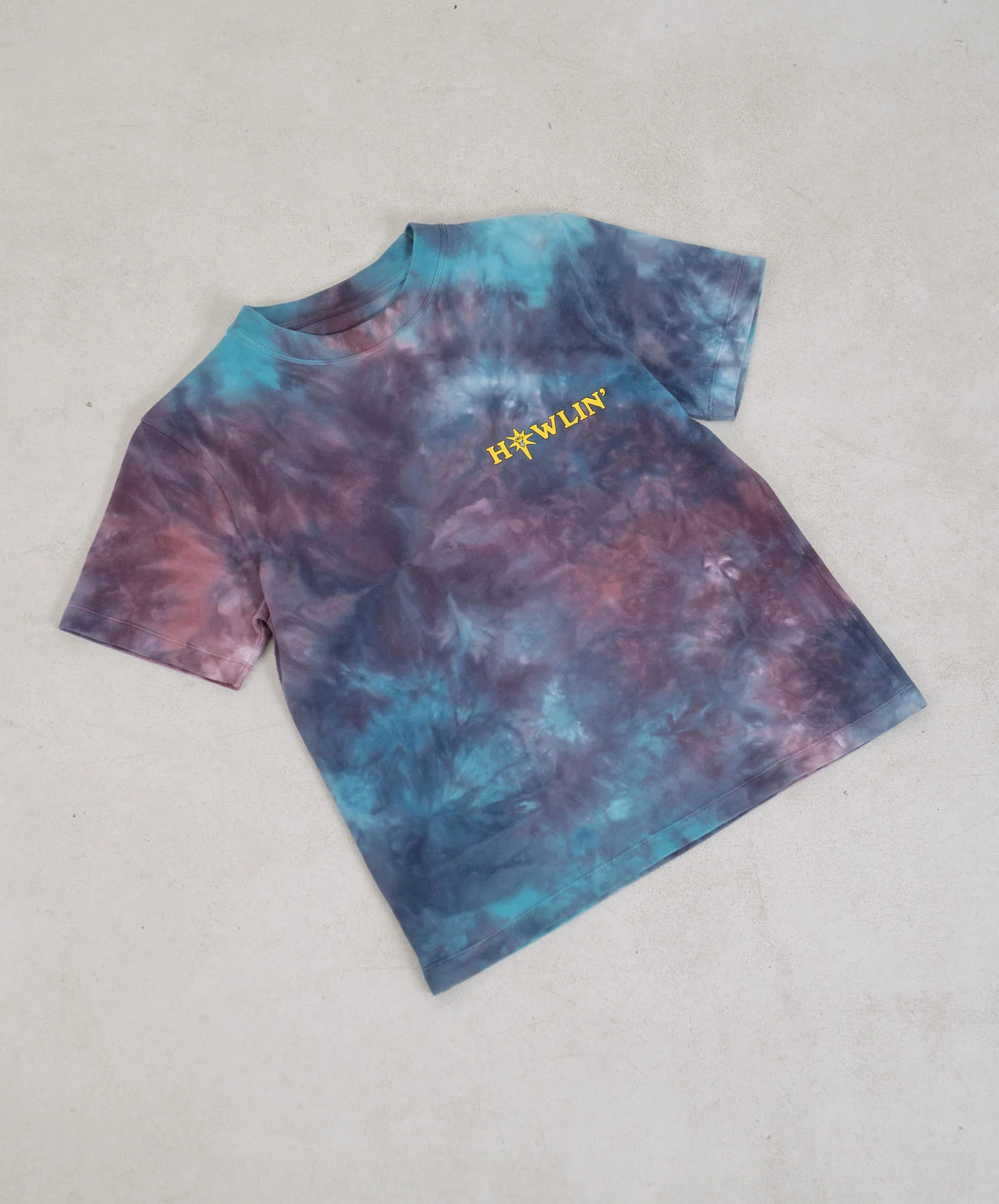Howlin' Tie Dye T-shirt - Short Sleeve - Night Mix (Women) - Image 5