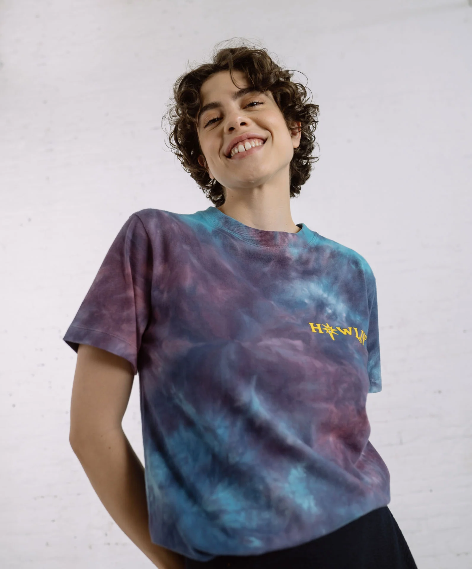 Howlin' Tie Dye T-shirt - Short Sleeve - Night Mix (Women) - Image 7