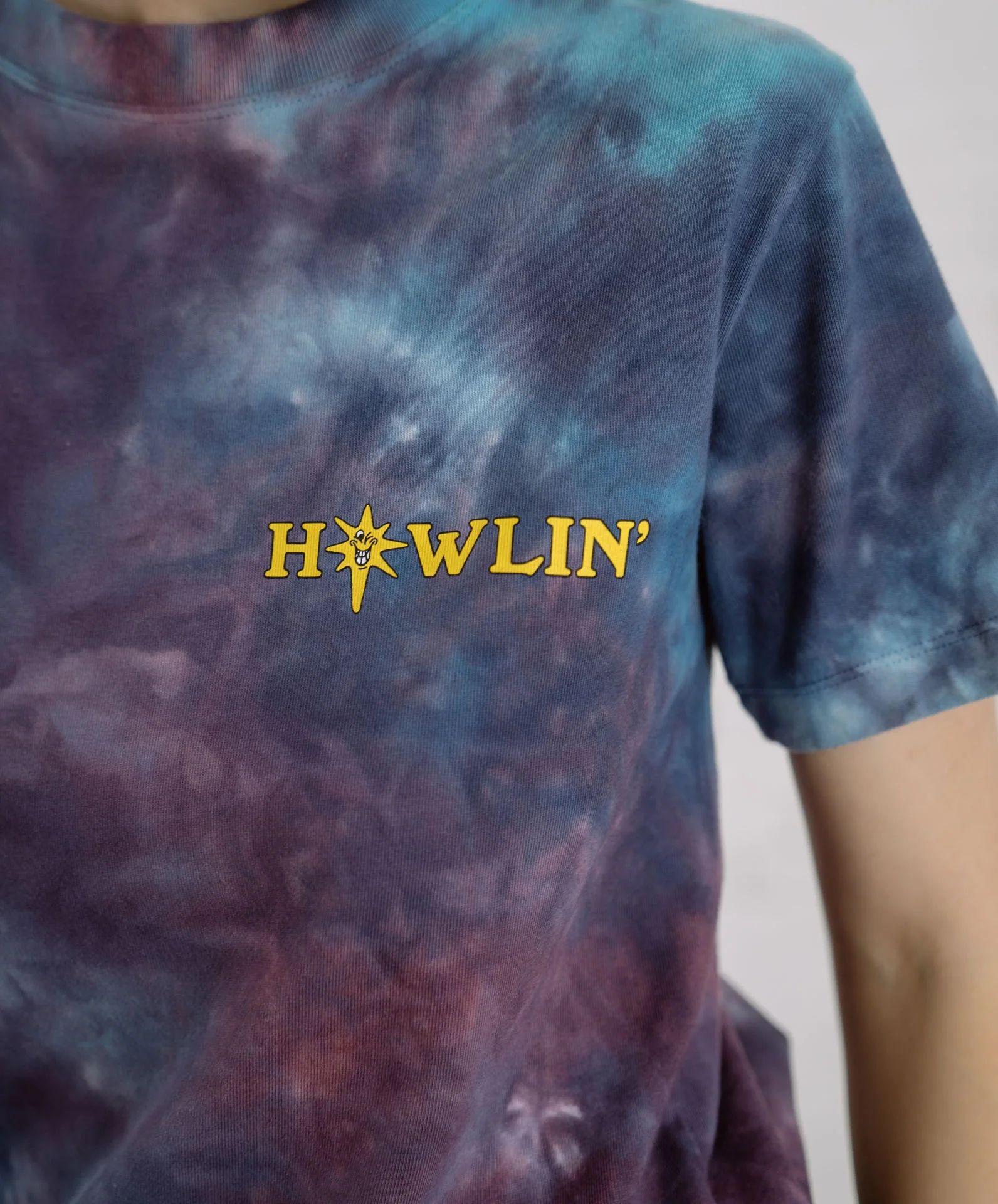 Howlin' Tie Dye T-shirt - Short Sleeve - Night Mix (Women) - Image 8