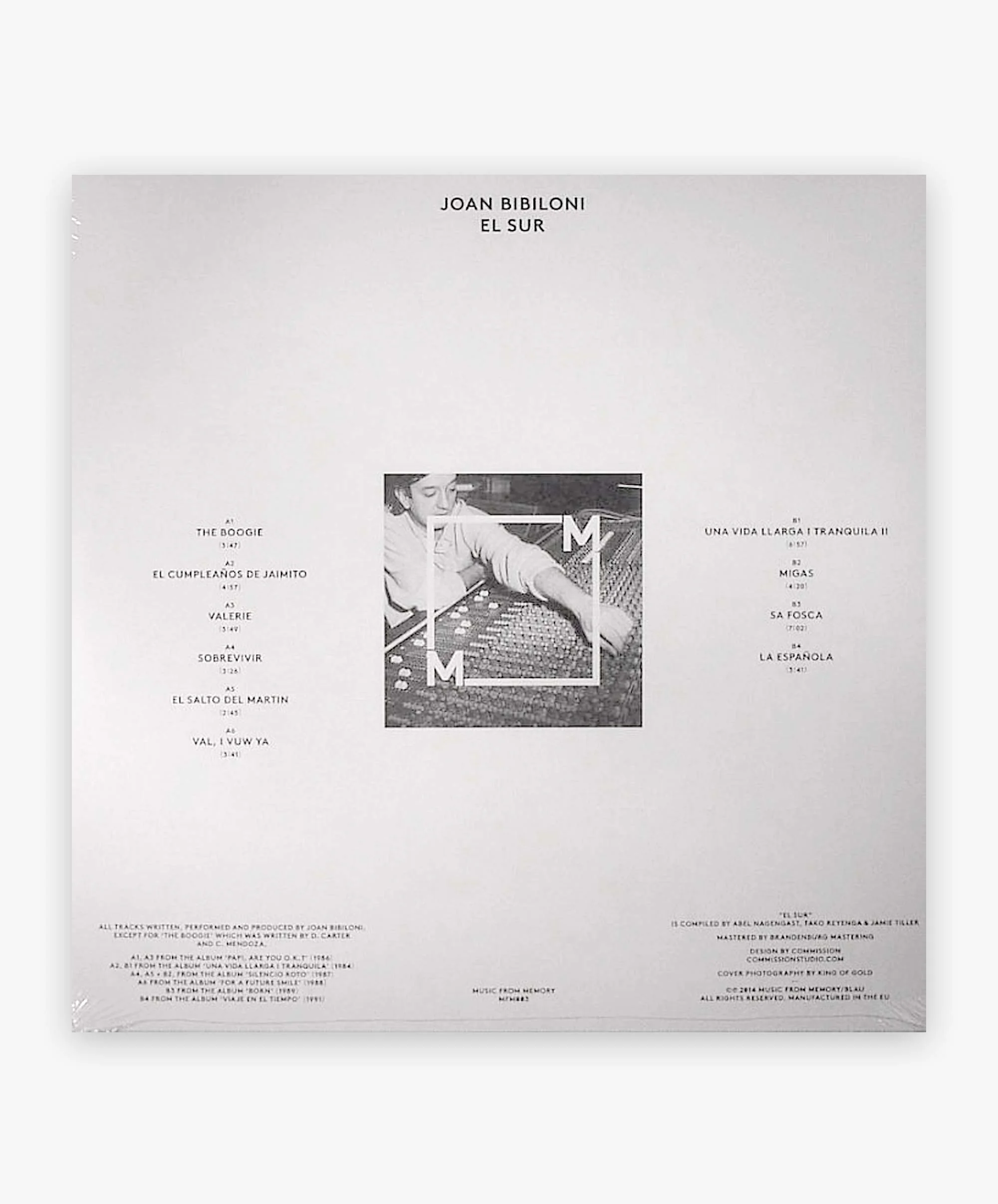 Joan Bibiloni - El Sur LP (2024 Repress) - Image 2