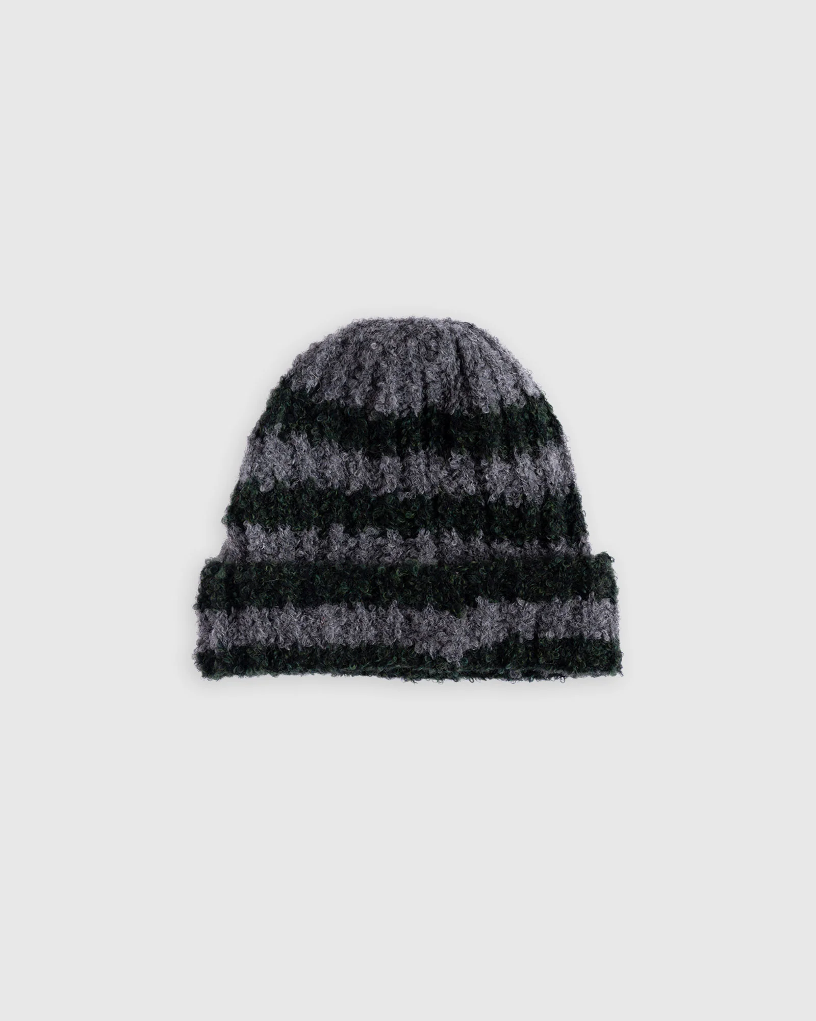 Jungle Stripe Hat - Moss/Grey