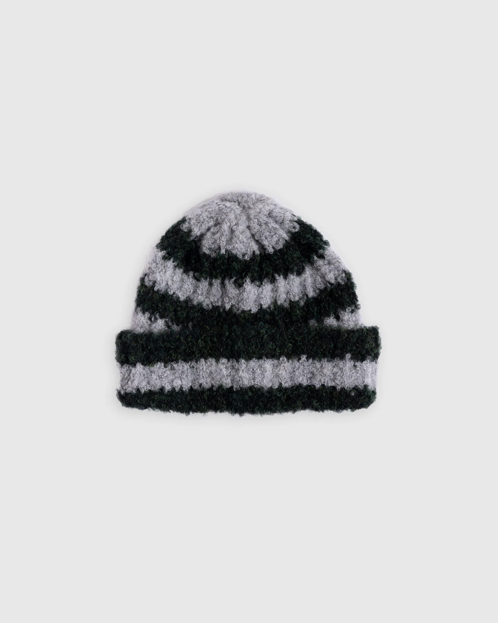 Jungle Stripe Hat - Moss/Silver