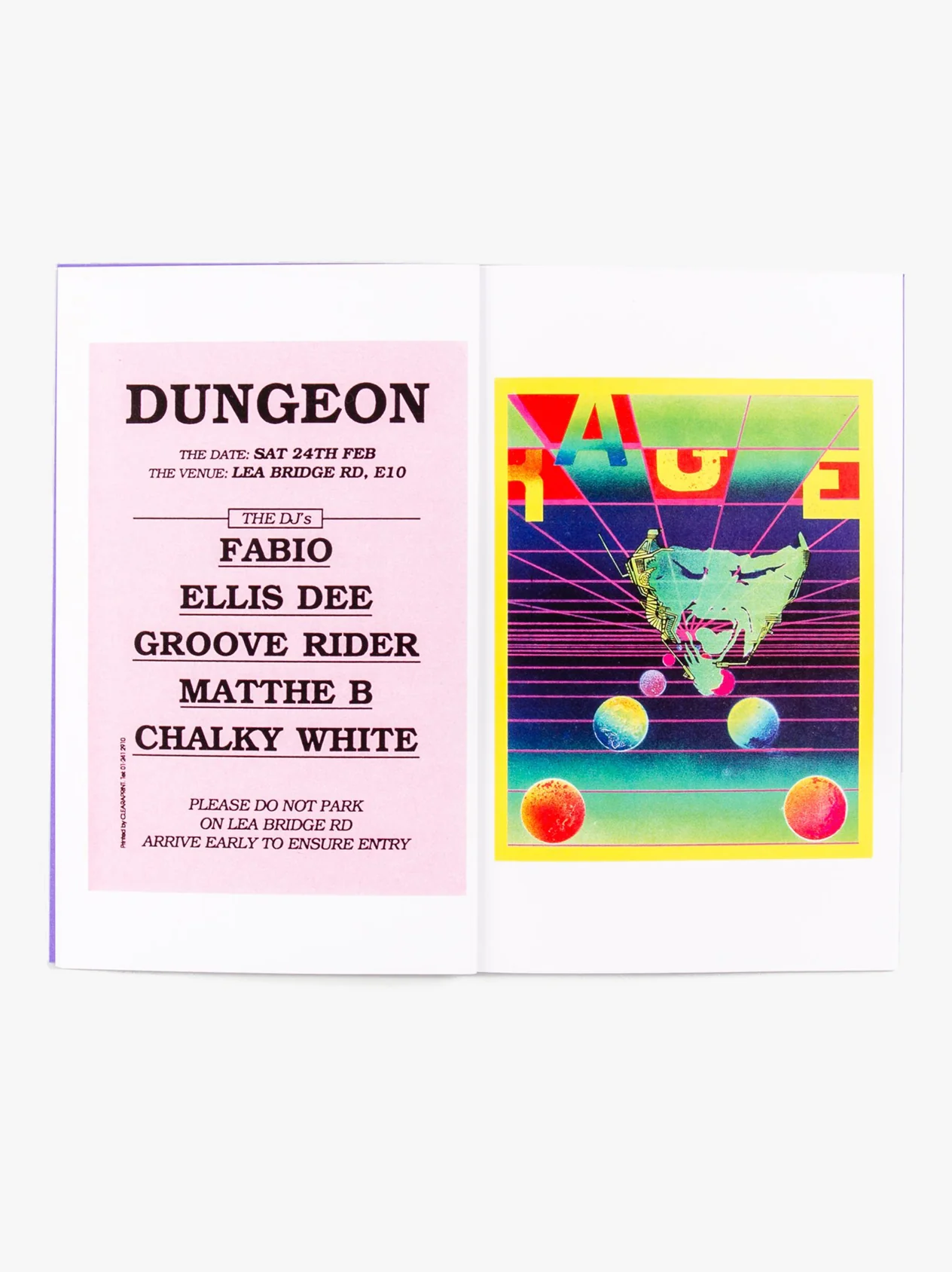 London Rave Flyers 1990 - 1996 - Image 2