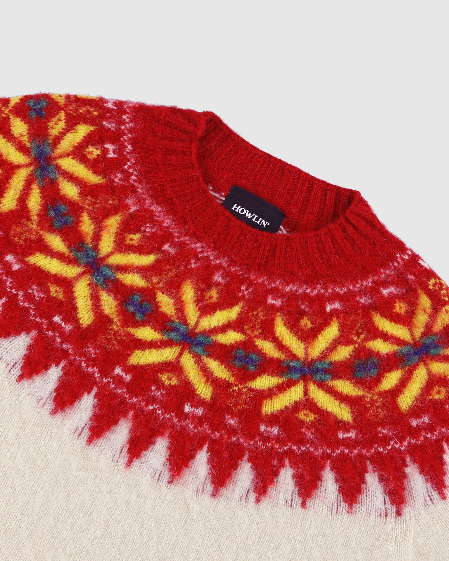 Love On A Knitted Train - Flaming Red (Women) - Image 6