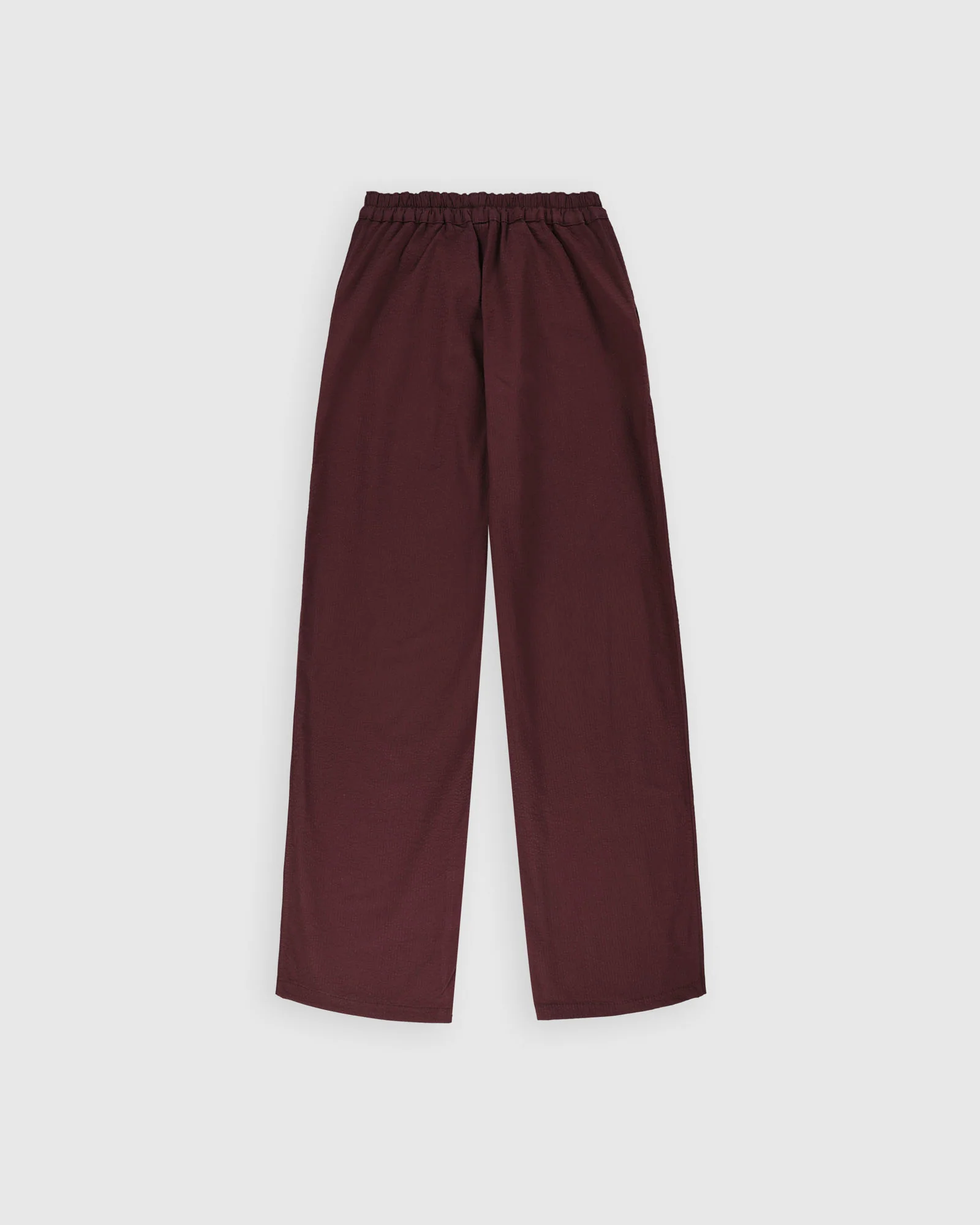Love Pants - Seersucker - Burgundy (Women) - Image 4