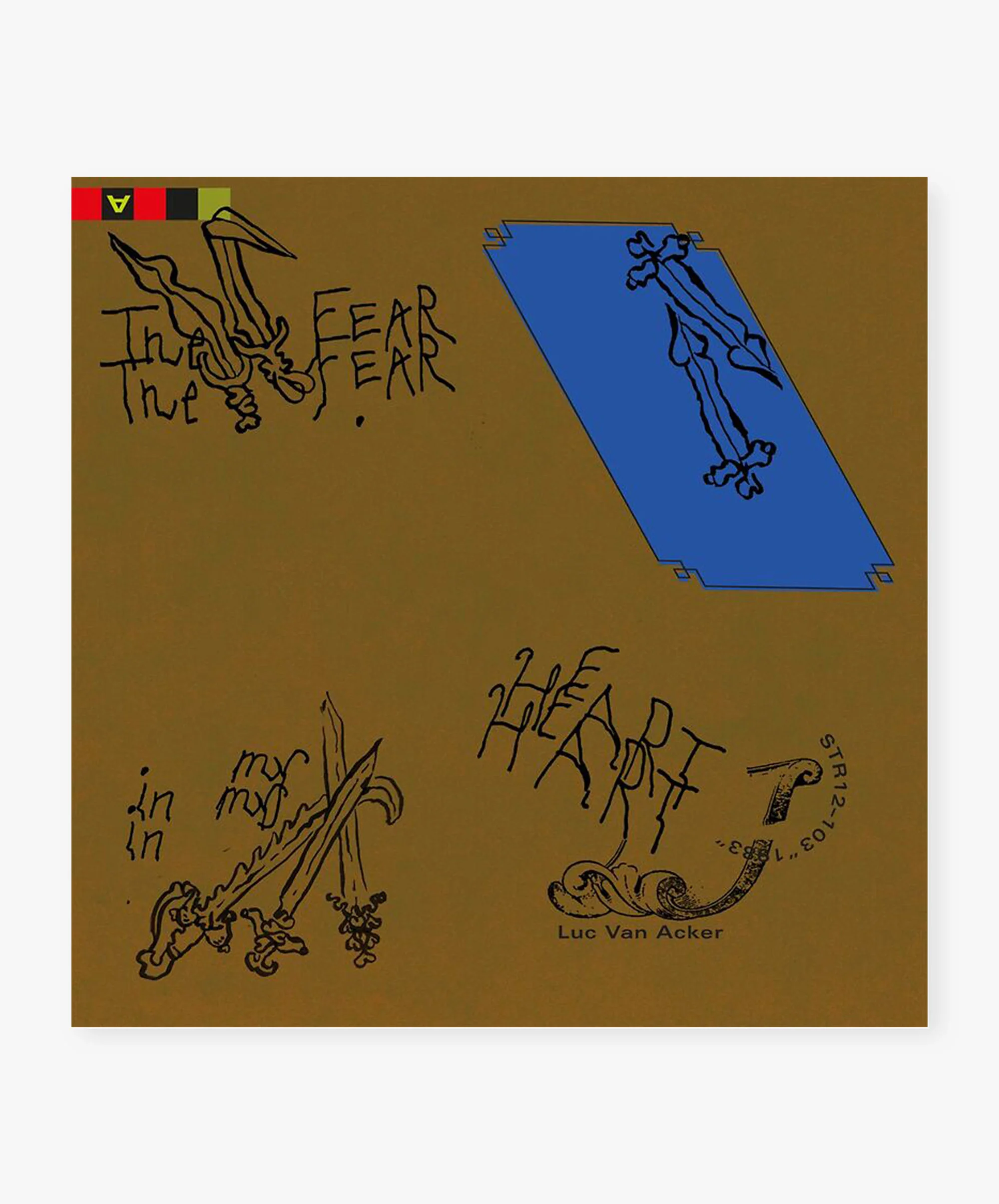 Luc Van Acker / Pas De Deux - The Fear In My Heart / Cardiocleptomanie 7" - Image 2