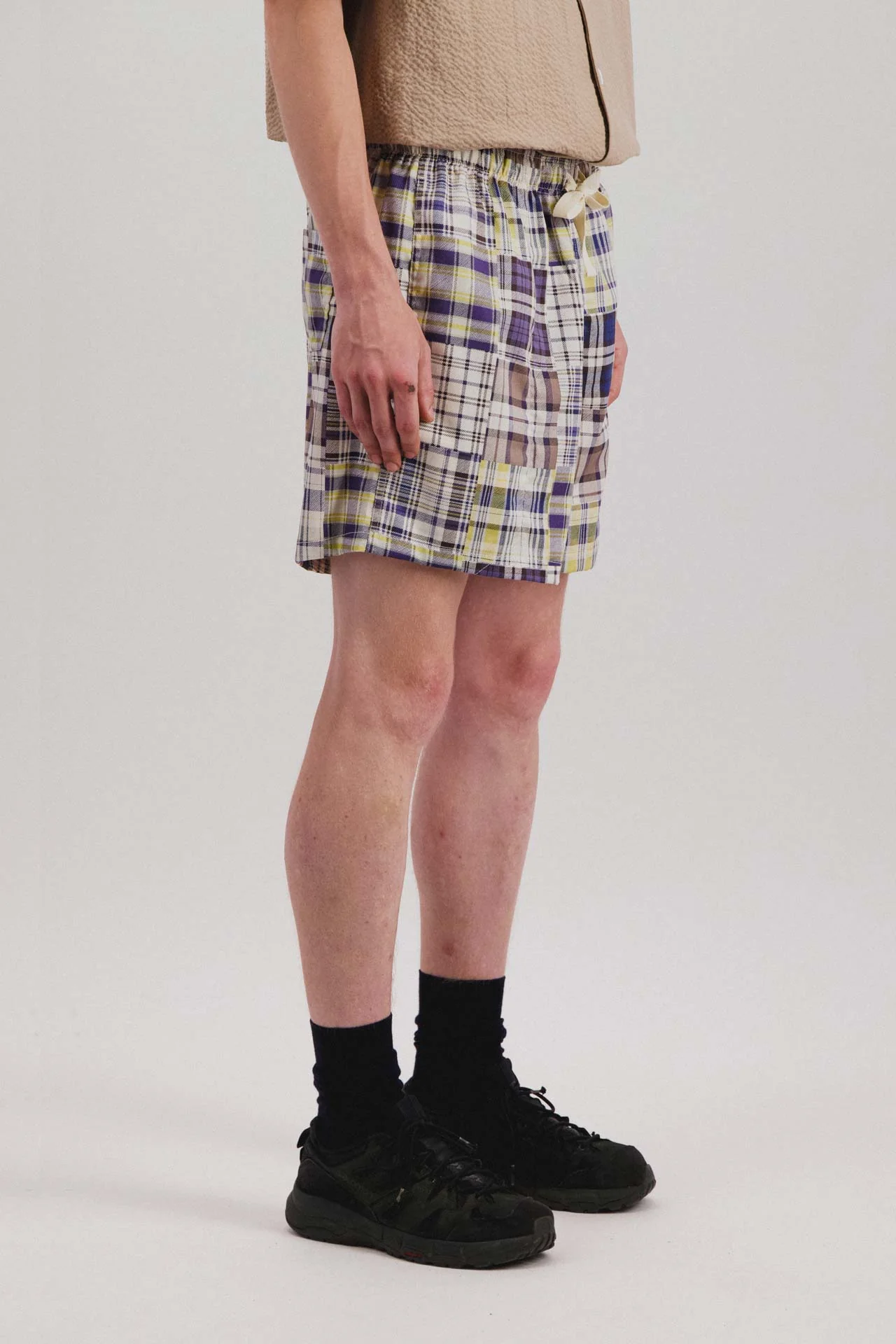 Magic Shorts - Fantasy - Blue Madras Mix - Image 3