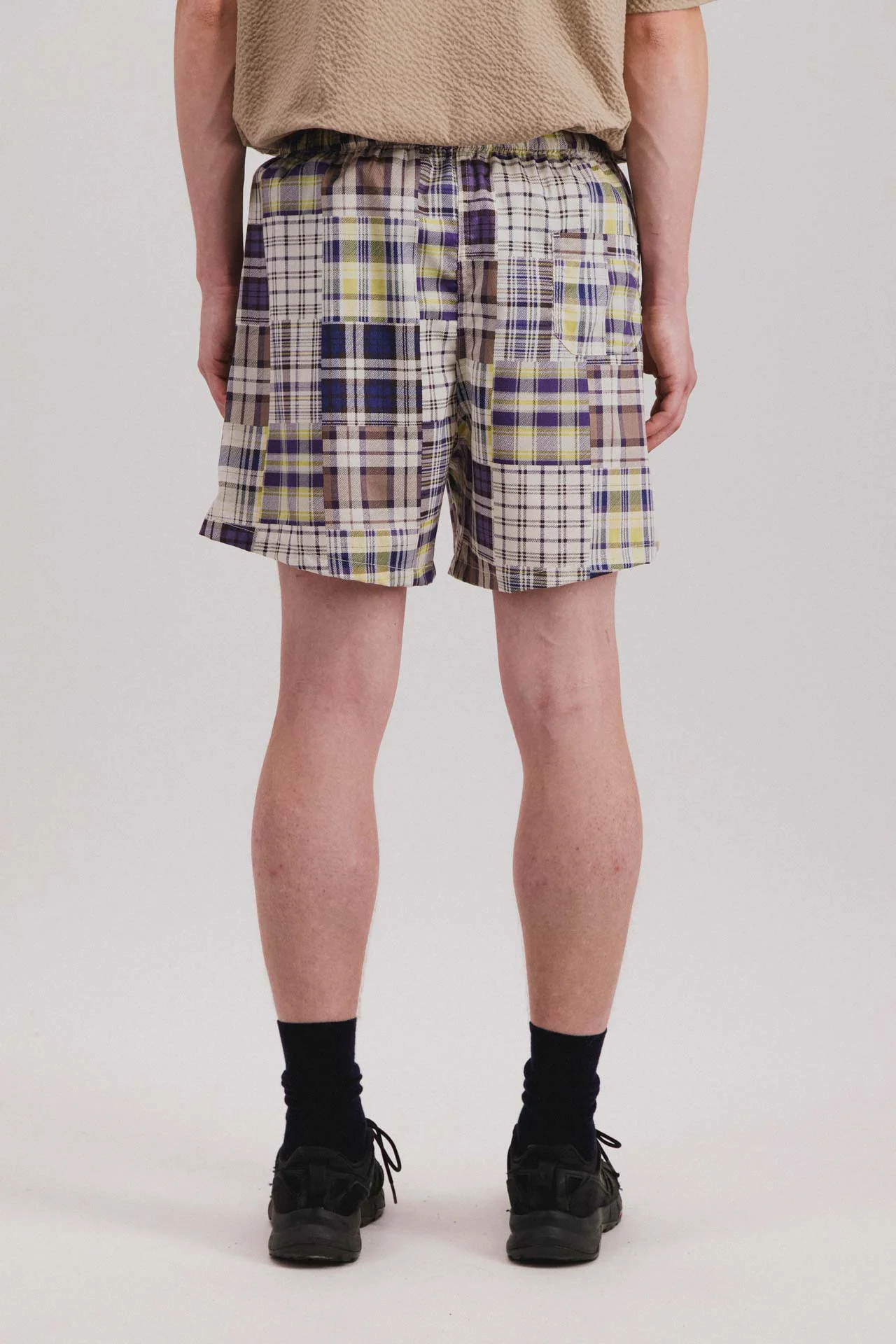 Magic Shorts - Fantasy - Blue Madras Mix - Image 4