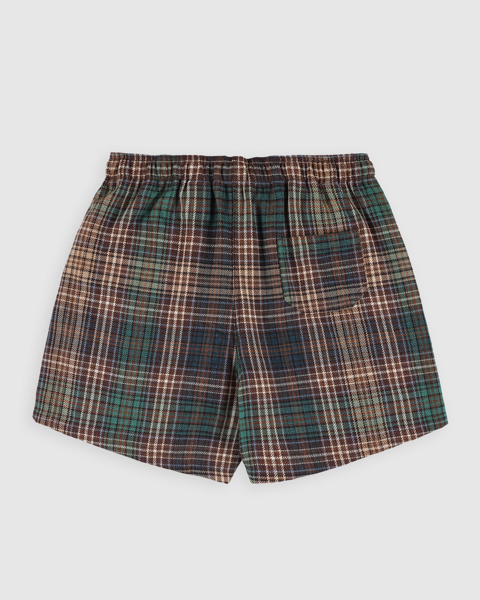 Magic Shorts - Japanese Twill Check - Brown - Image 5