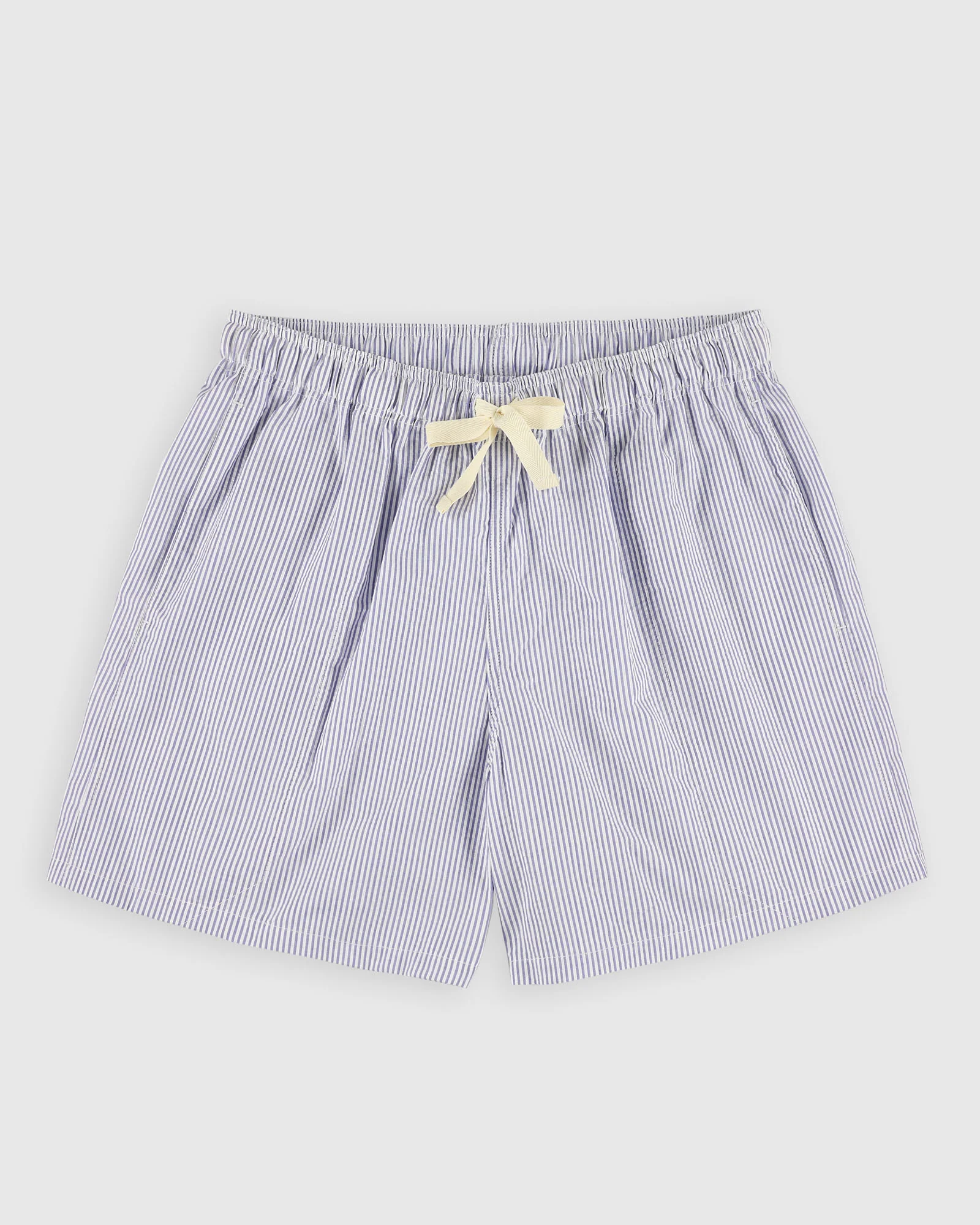 Magic Shorts - Seersucker Stripes - Blue Moon