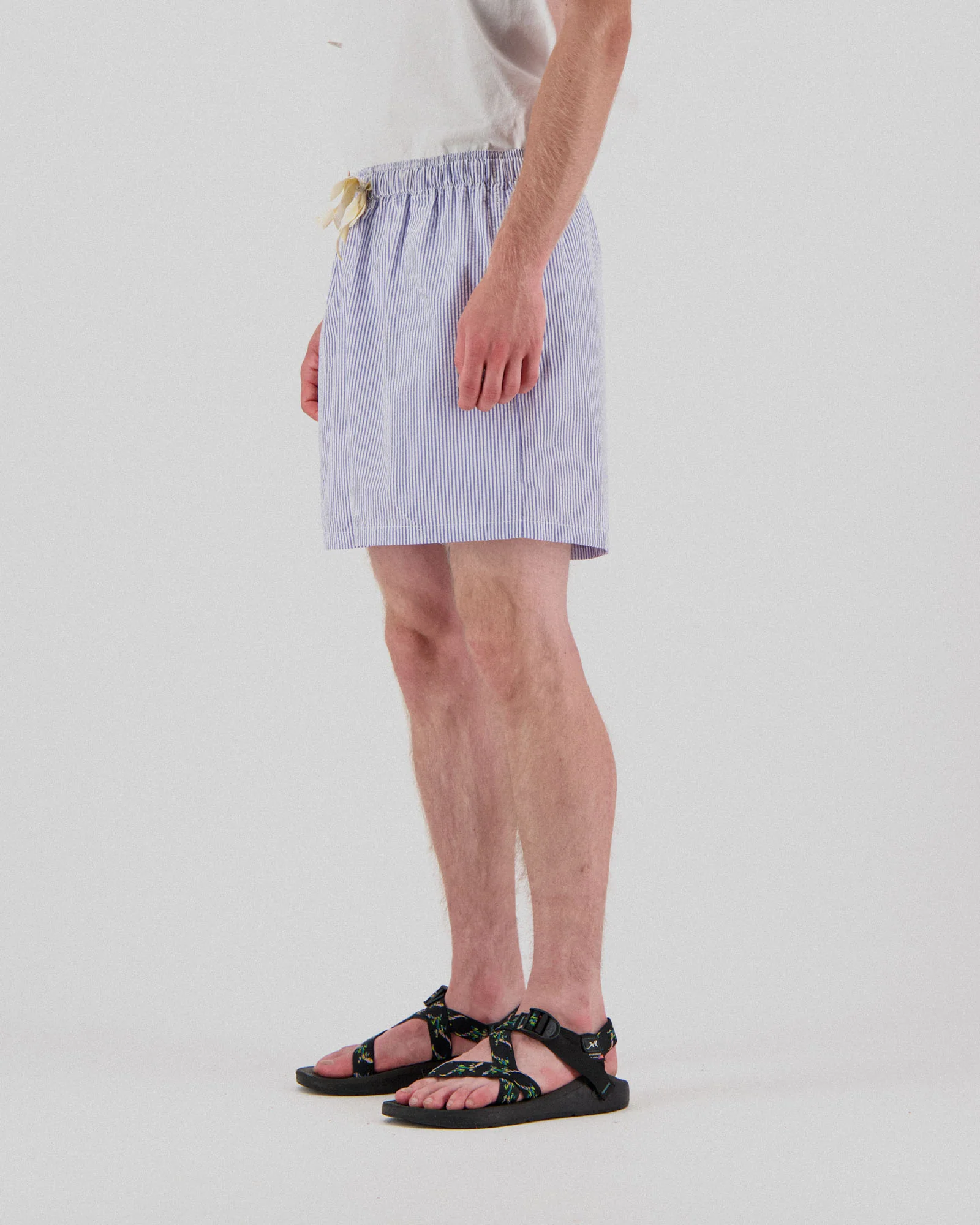 Magic Shorts - Seersucker Stripes - Blue Moon - Image 2