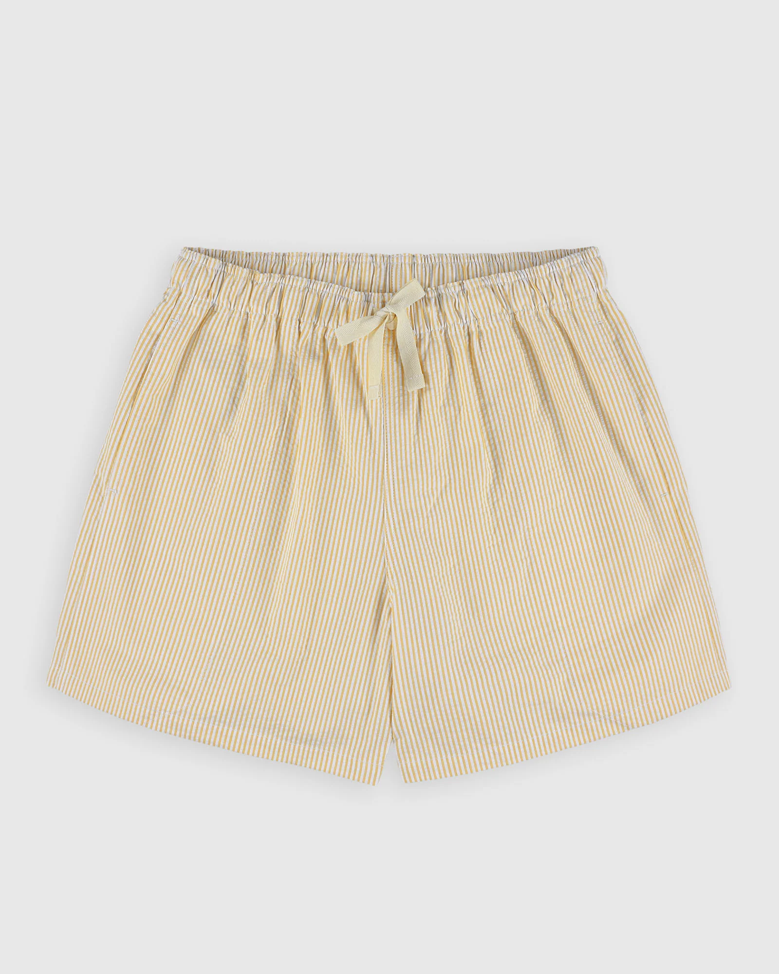 Magic Shorts - Seersucker Stripes - Butter In The Sun