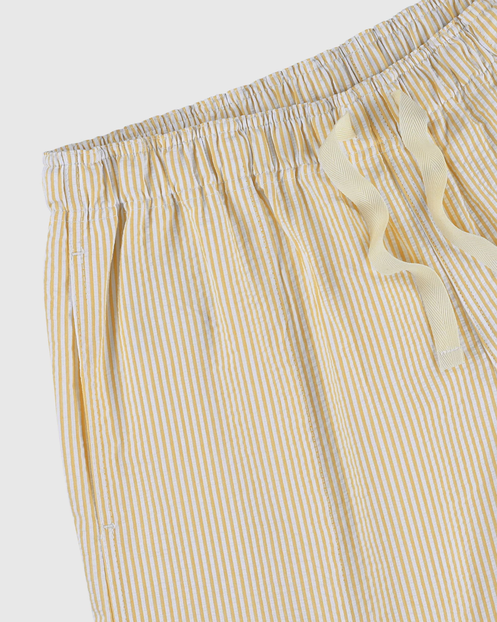 Magic Shorts - Seersucker Stripes - Butter In The Sun - Image 4