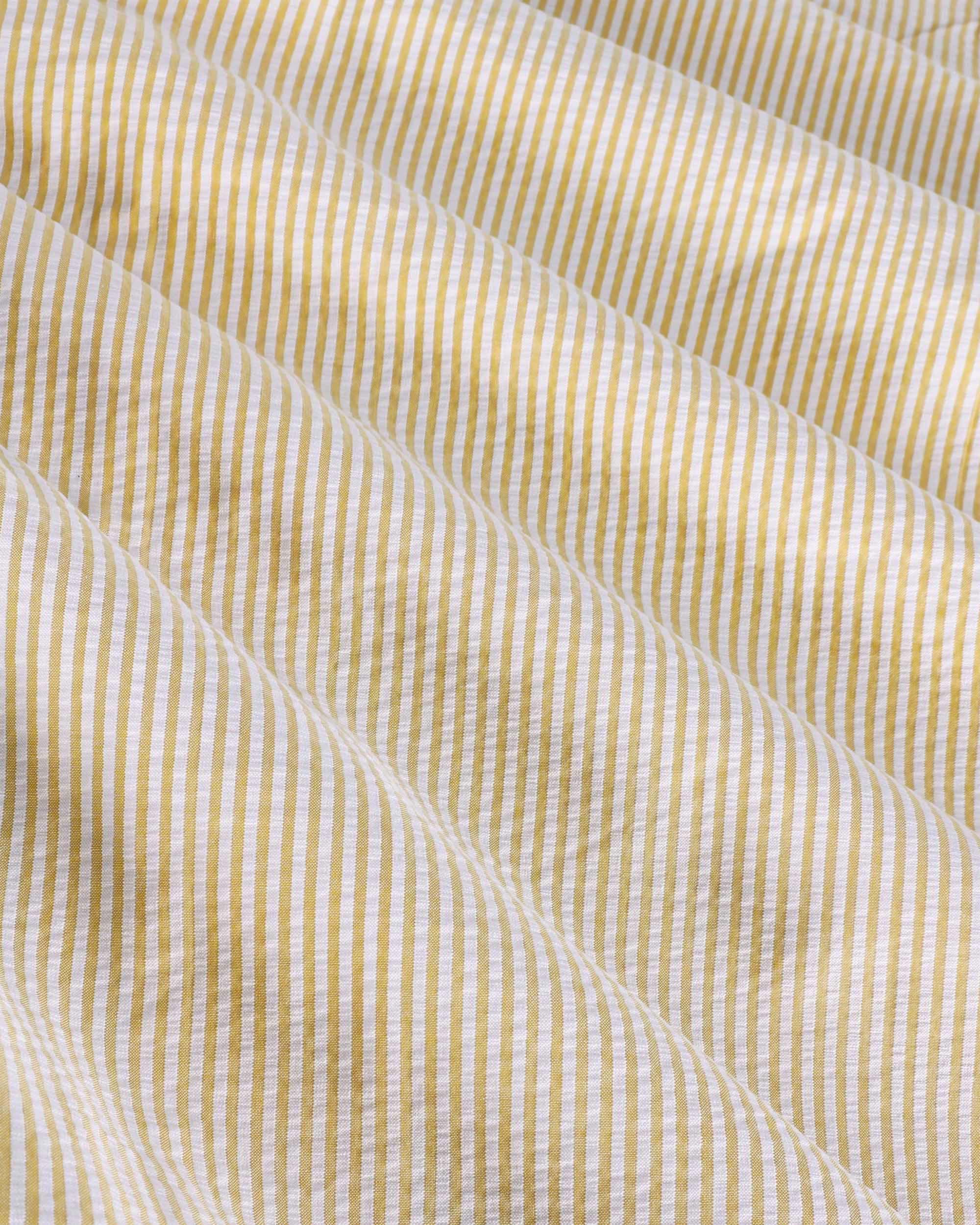 Magic Shorts - Seersucker Stripes - Butter In The Sun - Image 6
