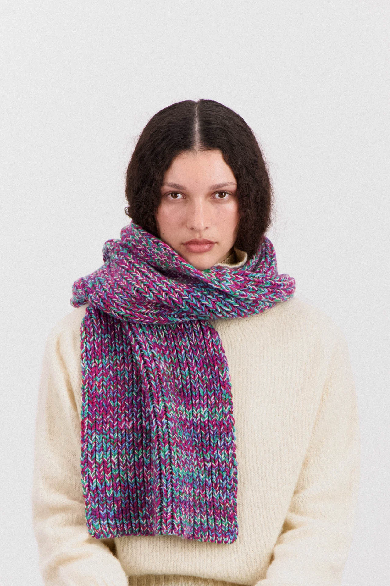 Marled Fantasies Scarf - Astro Mix - Image 2