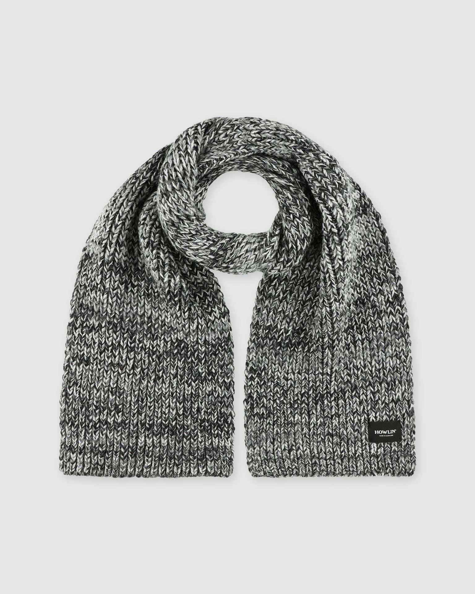 Marled Fantasies Scarf - Black Mix - Image 2