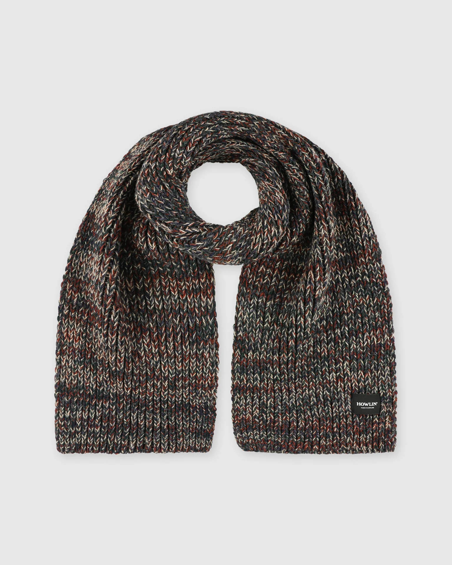 Marled Fantasies Scarf - Navy Mix - Image 3