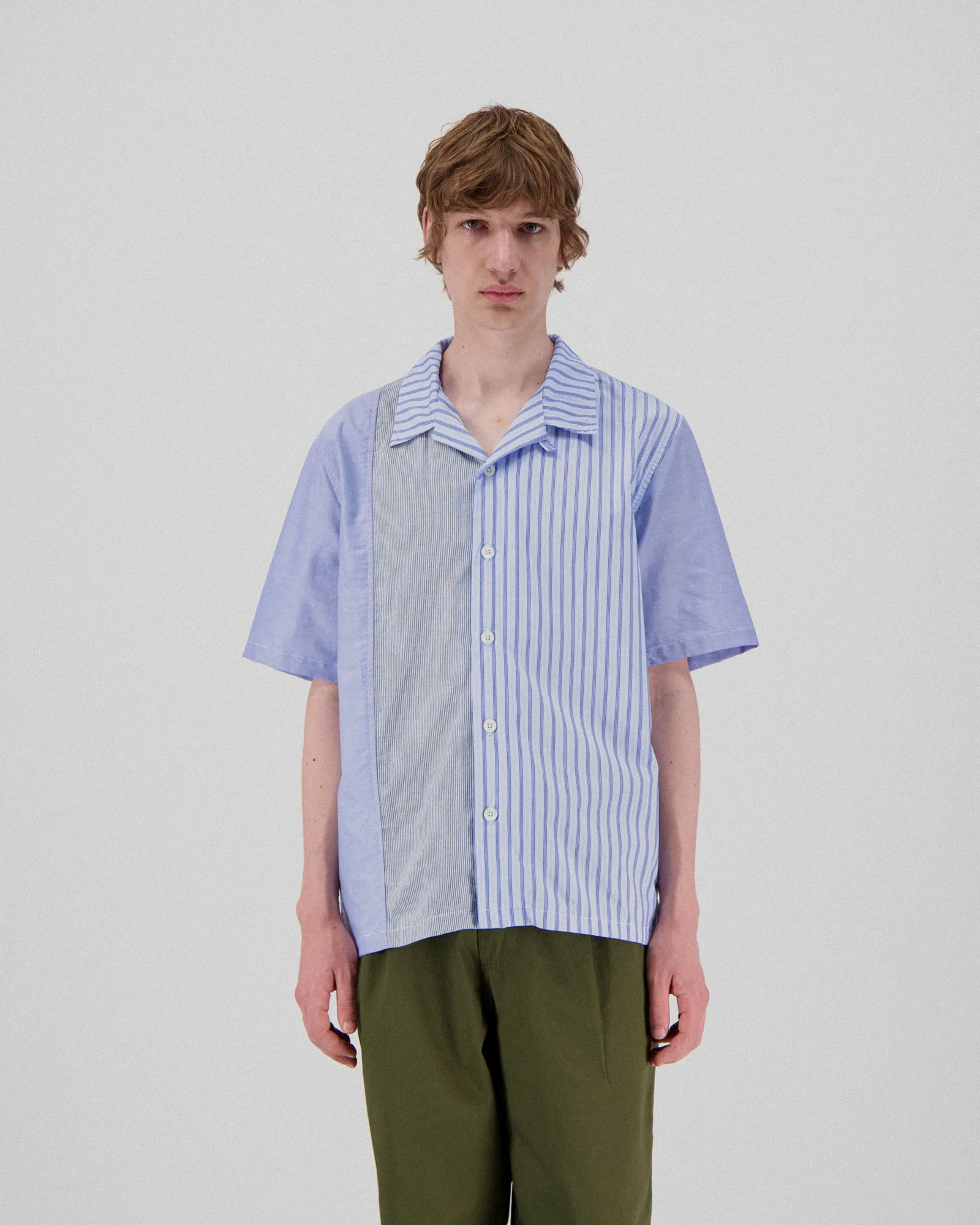 Midnight Shirt - Fine Stripes - Mixed Up - Image 2