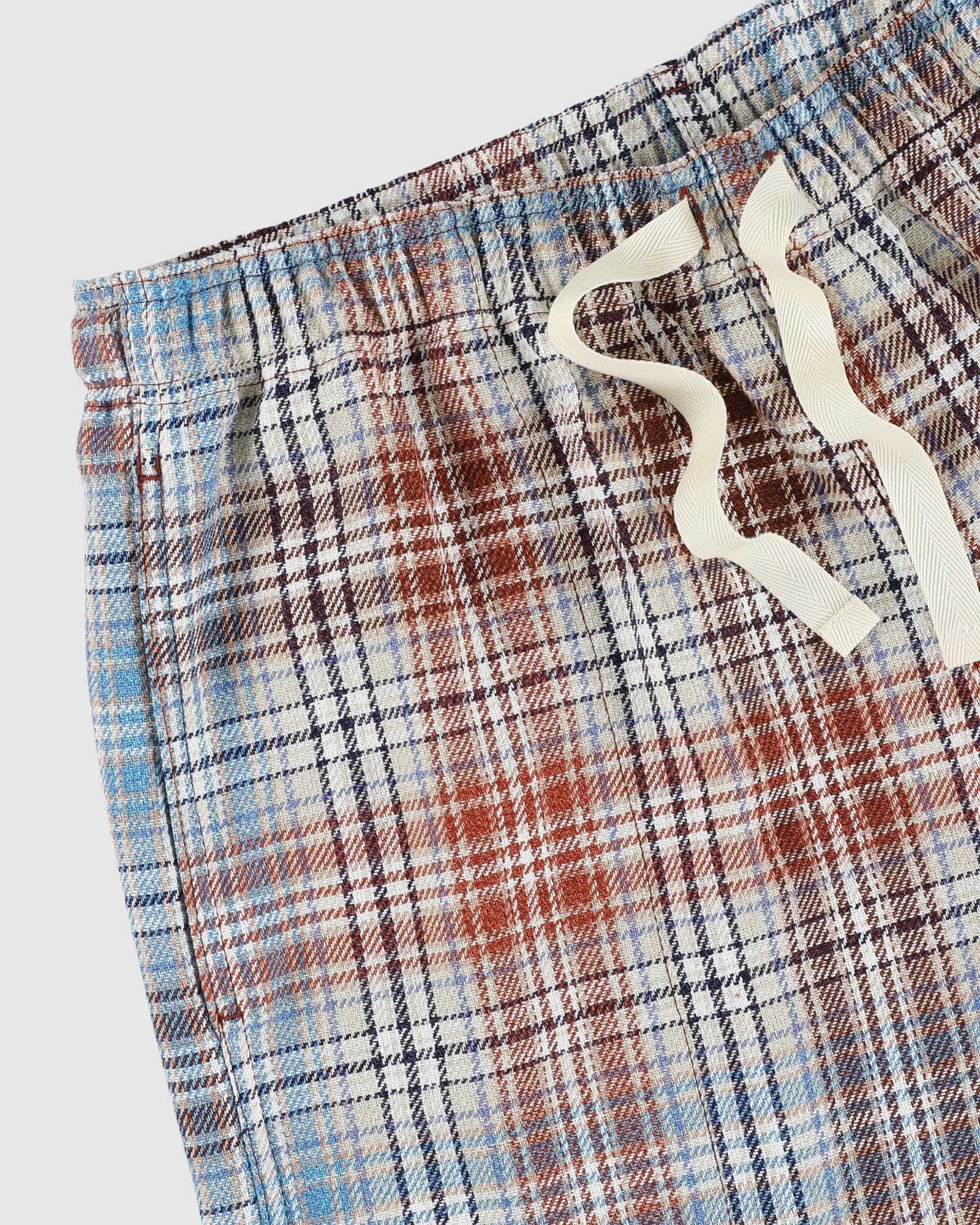 Mindless Boogie Shorts - Japanese Twill Check - Sand - Image 5