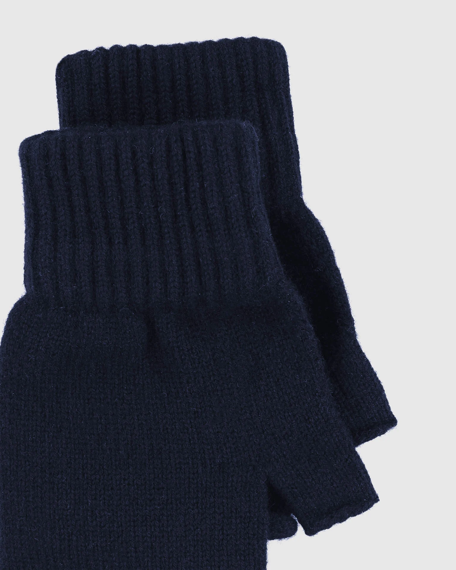 Mittens No Fingers - Navy - Image 2