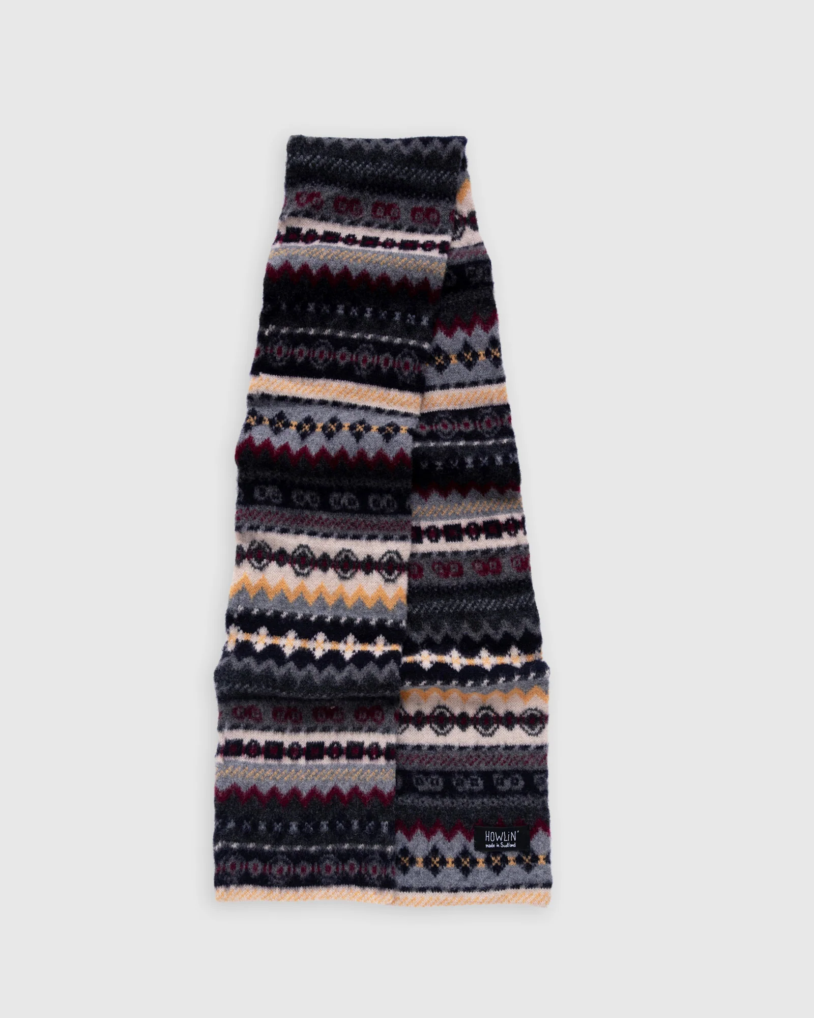 Moskow Discow Scarf - Charcoal