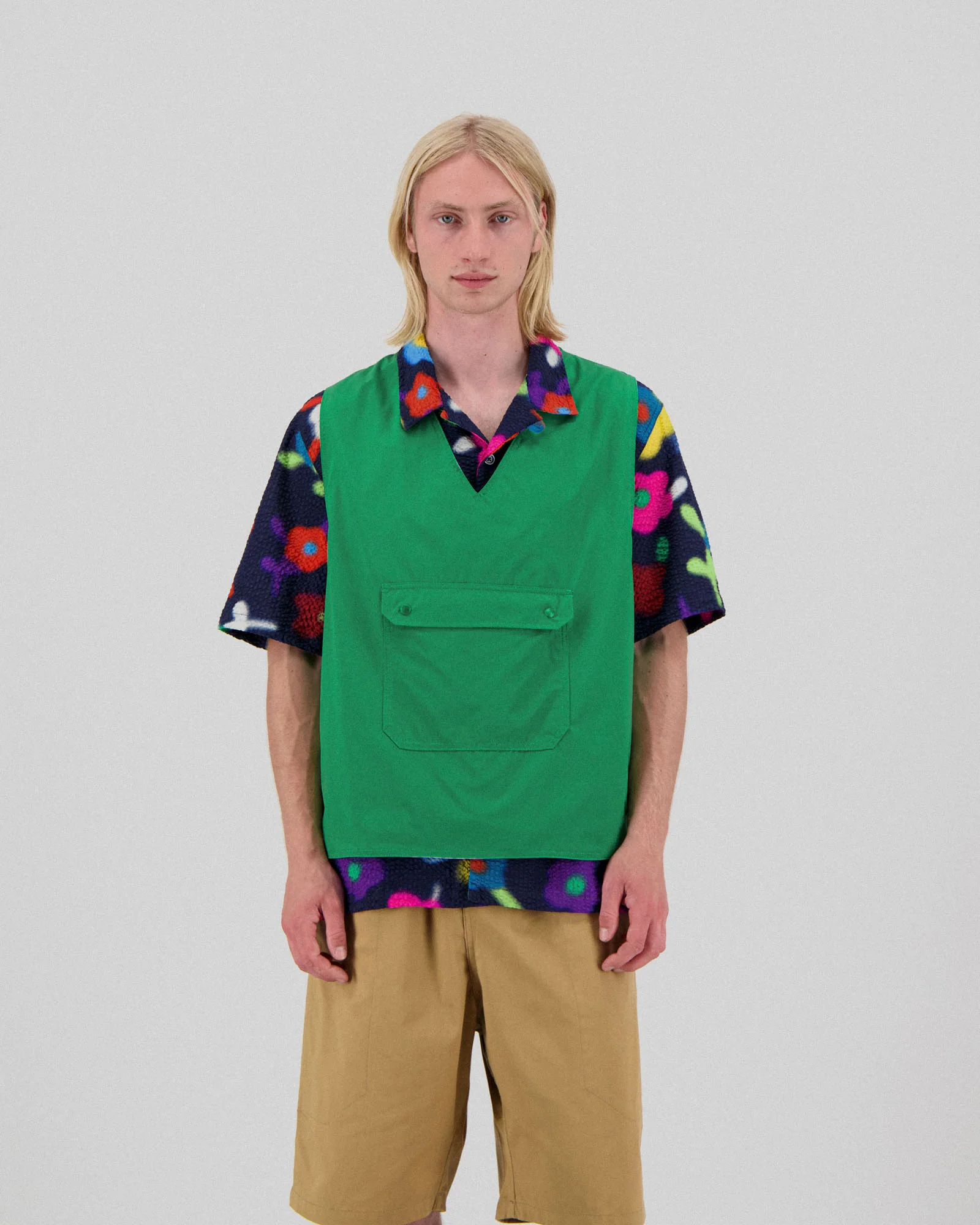 Mutant Disco Vest - Eco Taffeta - Space Green - Image 3