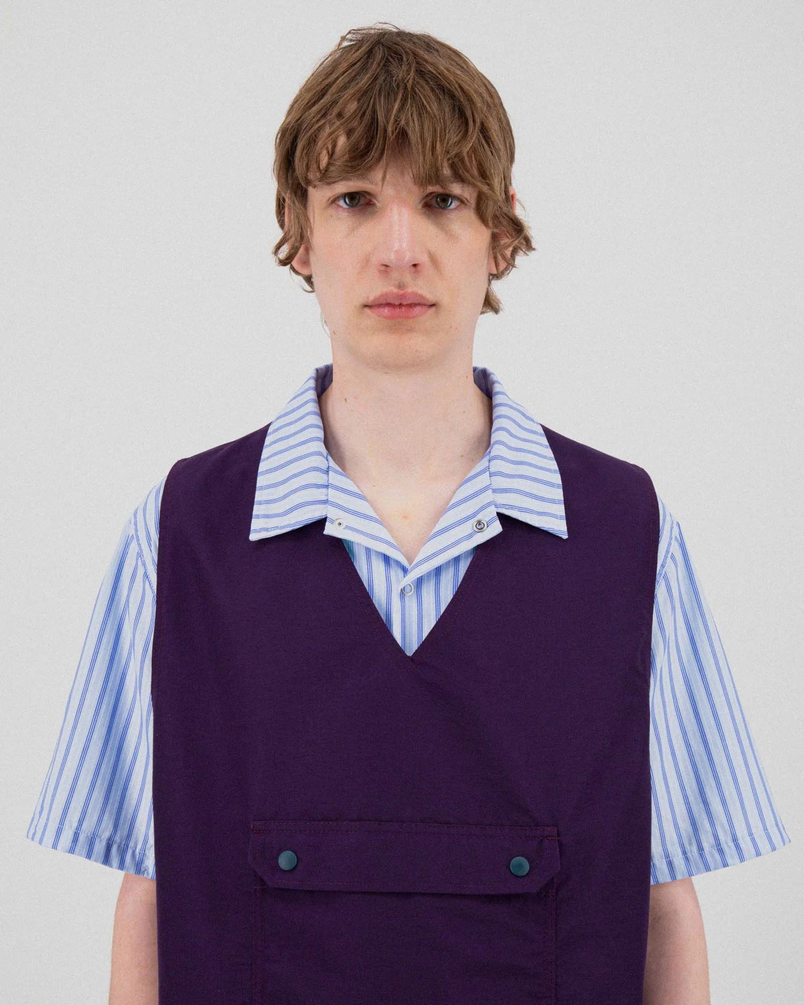 Mutant Disco Vest - Water Repellant Nylon - Purple - Image 3