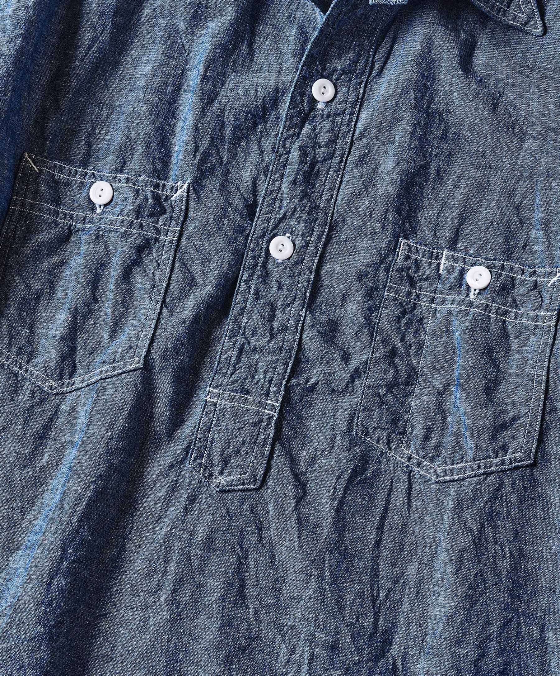 No.2 Shirt - Indigo - Image 6