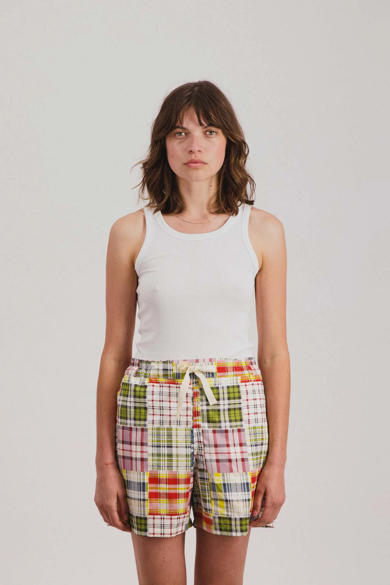 Private Shorts - Fantasy - Tropical Madras Mix (Women) - Image 2